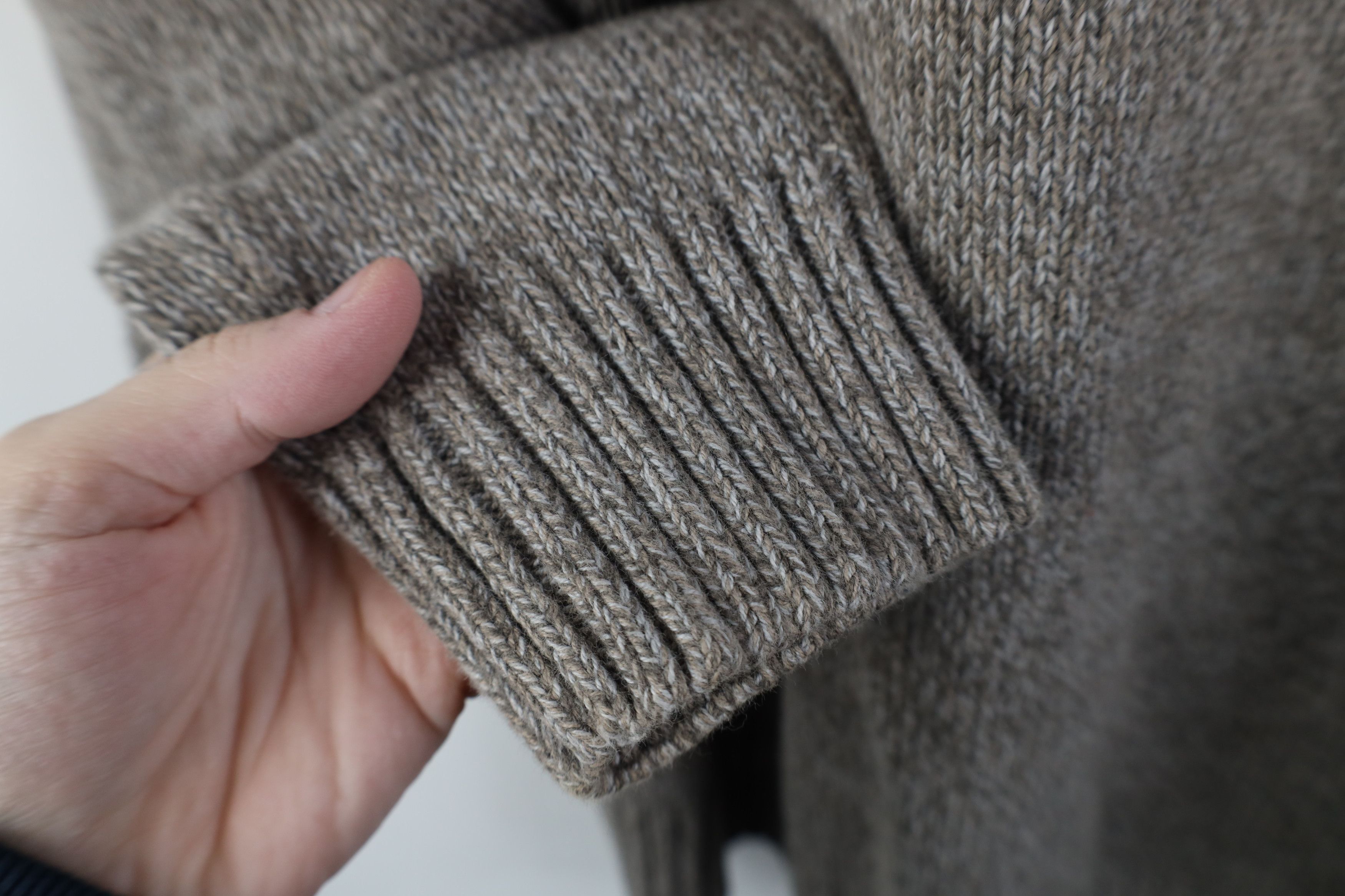 Vintage Vintage 90s Streetwear Heavyweight Knit Crewneck Sweater Size US L / EU 52-54 / 3 - 6 Thumbnail