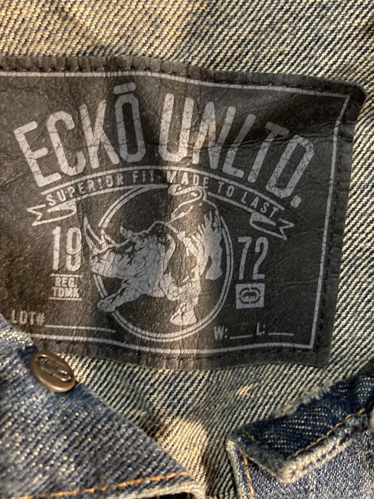 Ecko Unltd. × Vintage Ecko Unltd. denim jacket Size US M / EU 48-50 / 2 - 4 Thumbnail