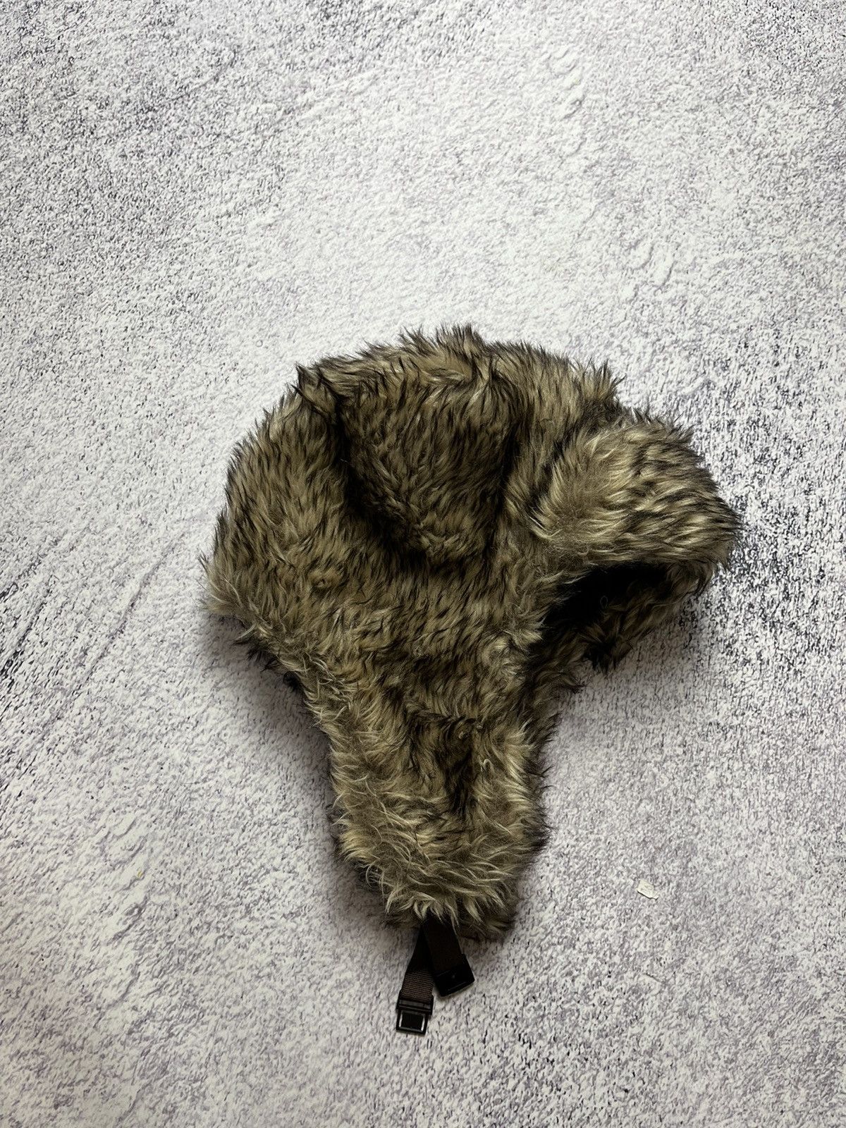 20471120 Vintage fuzzy mohair japanese ushanka hat avant garde Size ONE SIZE - 3 Thumbnail