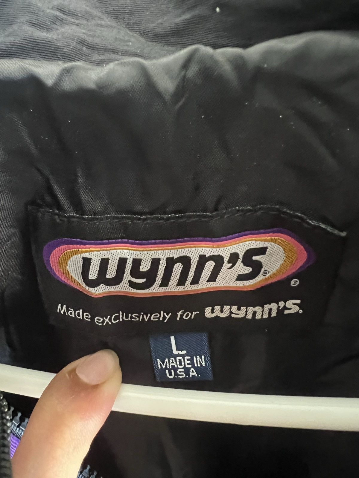 Vintage Vintage Wynn Racing Jacket Size US L / EU 52-54 / 3 - 3 Thumbnail