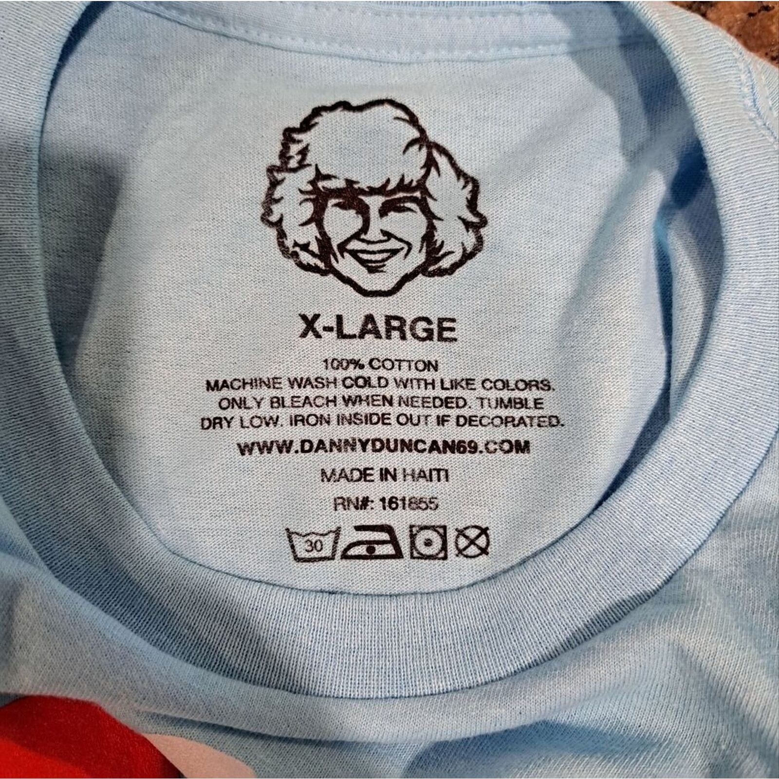 Other NWOT Danny Duncan "i ❤️ hot dads" blue t-shirt sz XL new Size XL / US 12-14 / IT 48-50 - 2 Thumbnail