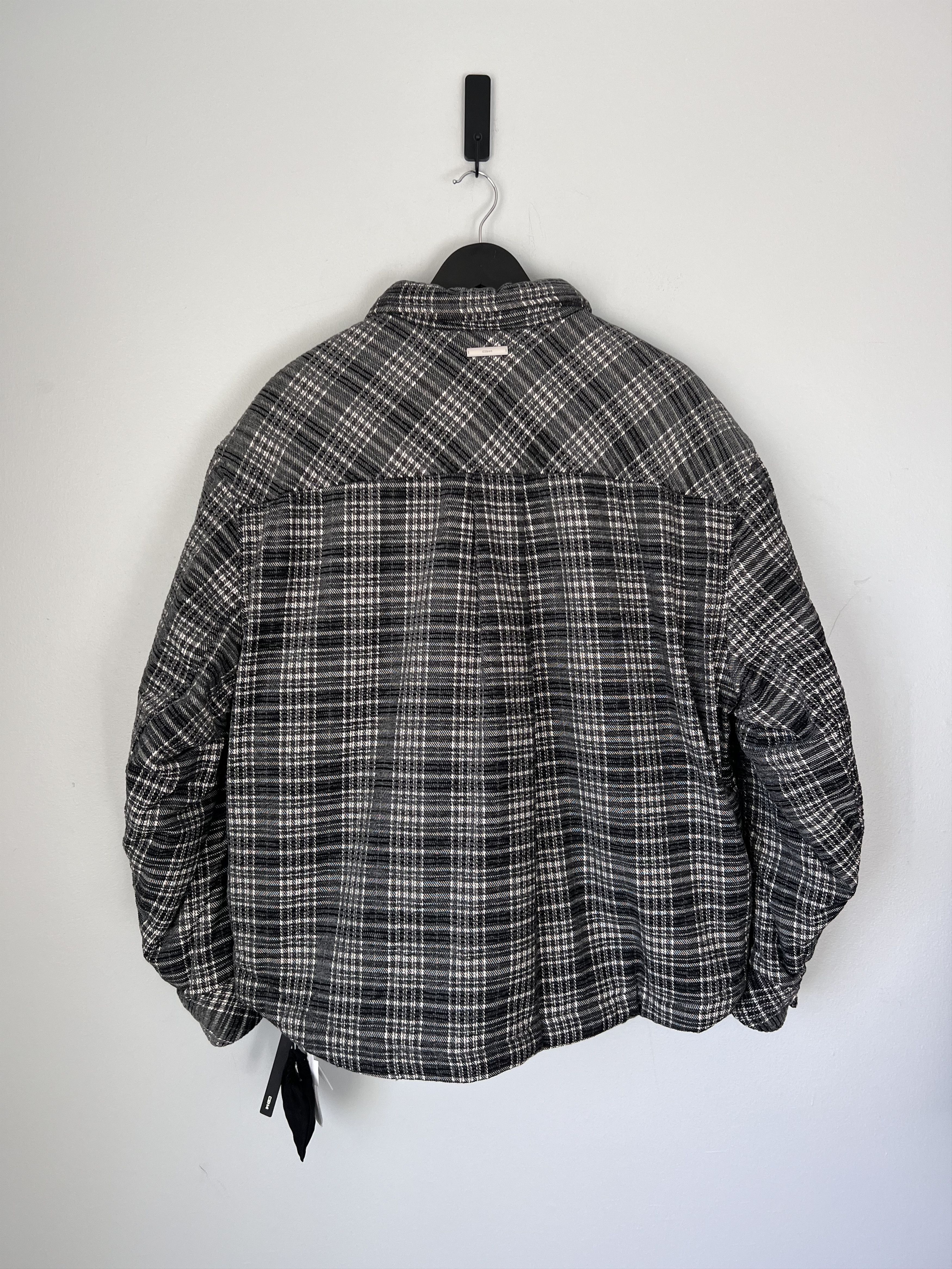 C2H4 C2H4 Gridlines Puffer Shirt in Dark Grey Size US S / EU 44-46 / 1 - 5 Thumbnail