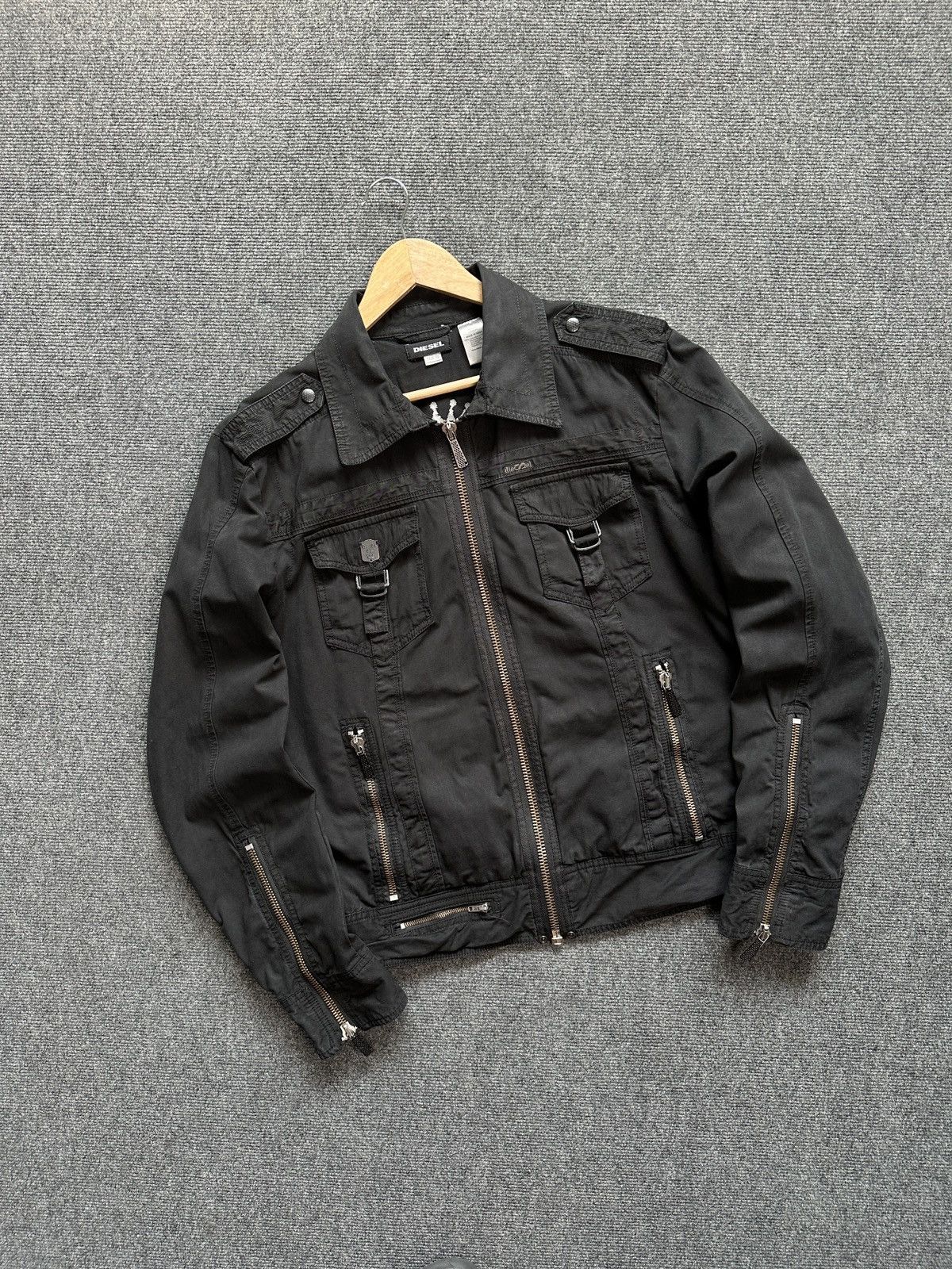 Diesel Y2K Archive Diesel Corset Biker Jacket | Grailed