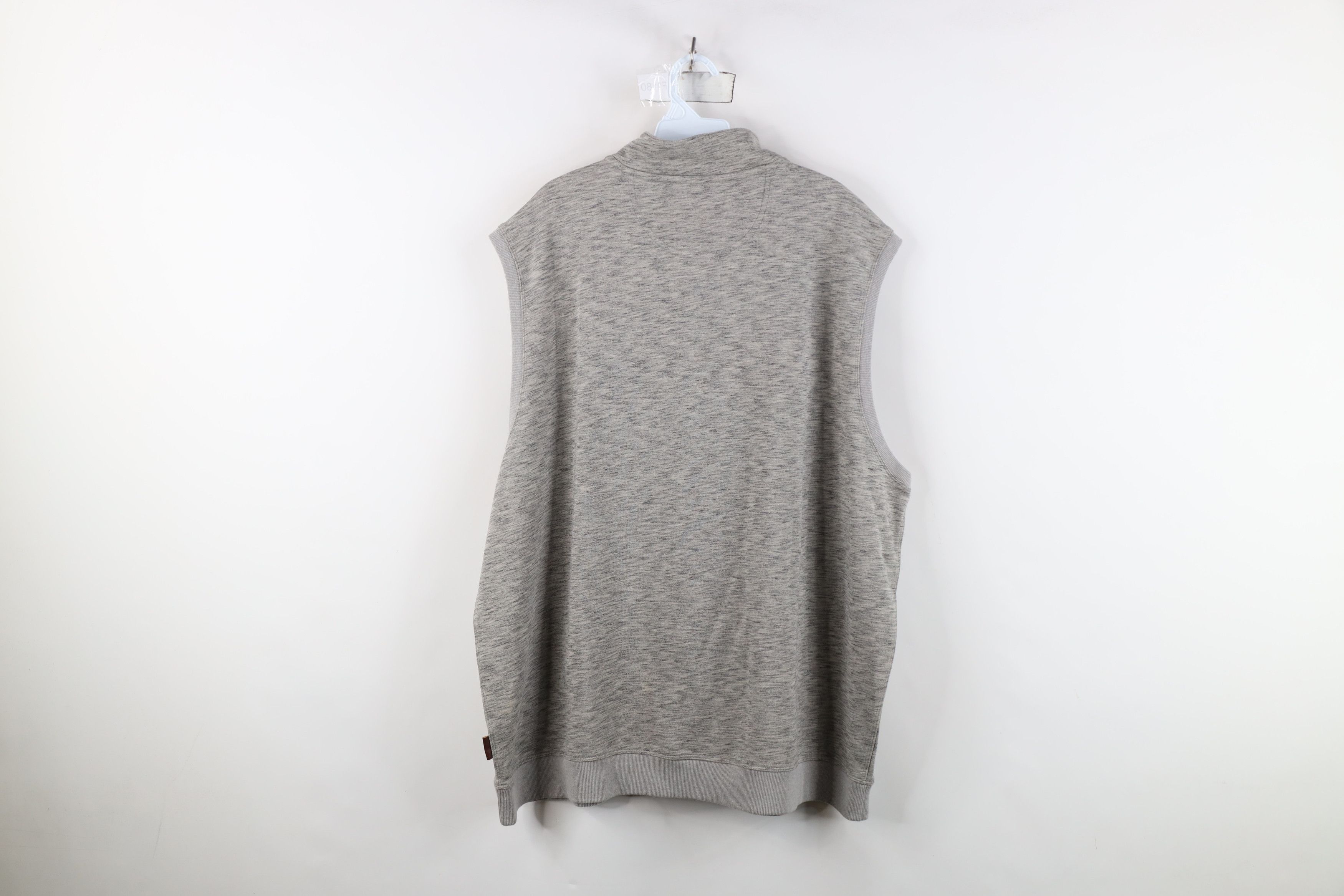 Duluth Trading Company Duluth Trading Co French Terry Half Zip Sweater Vest Gray Size US XXL / EU 58 / 5 - 9 Thumbnail