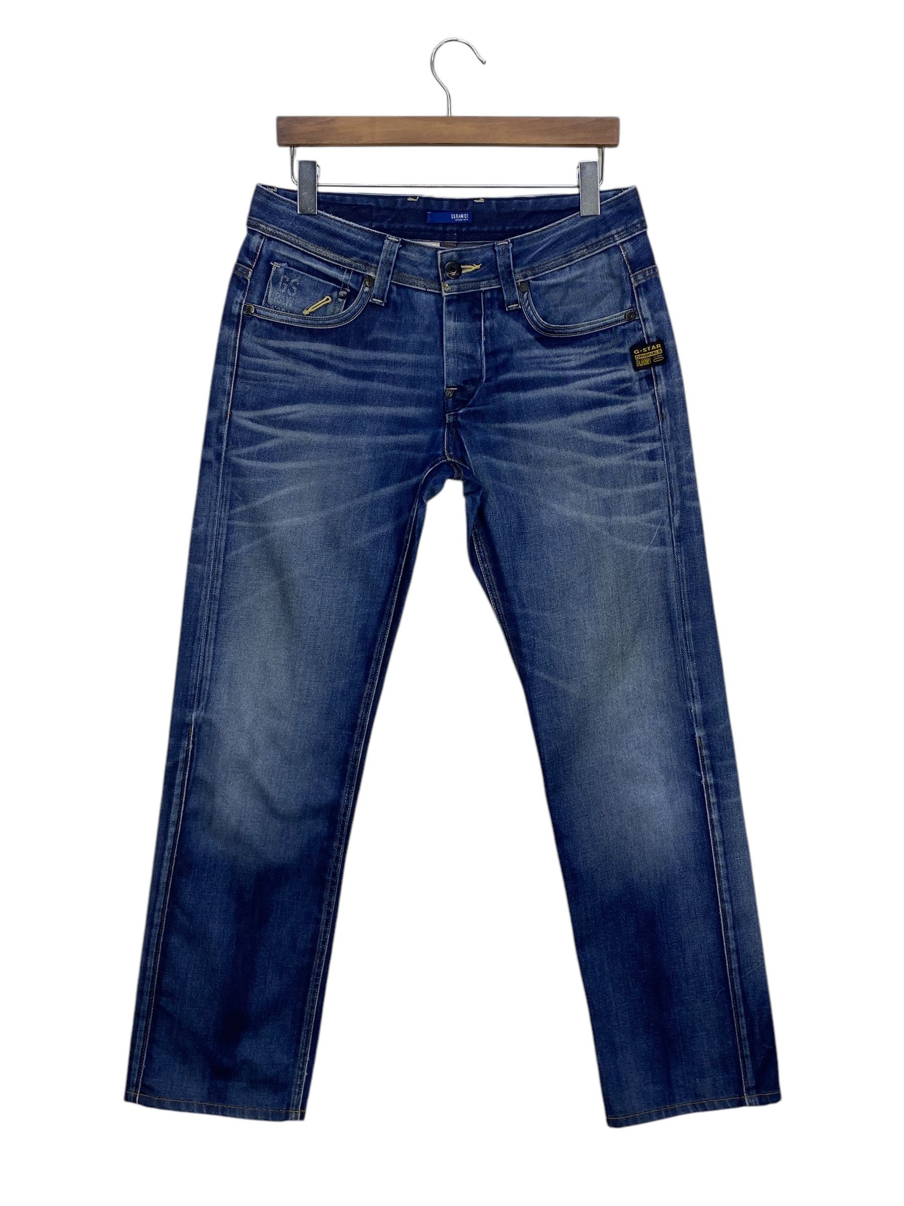 G-Star G-Star Raw Denim Jeans - Loose Fit Washed Blue Streetwear Size US 30 / EU 46 - 2 Thumbnail