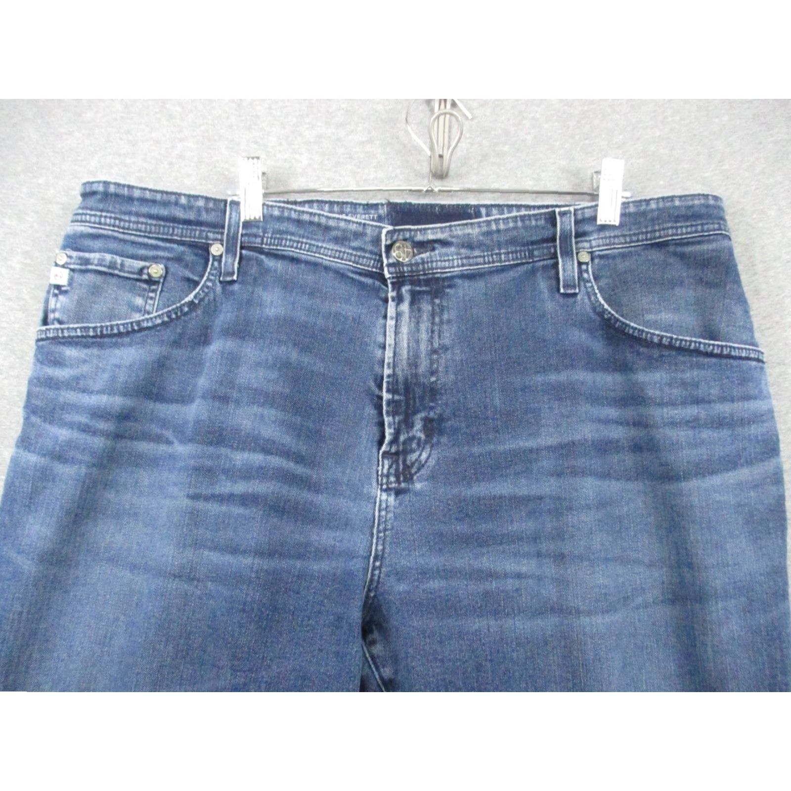 Vintage AG Adriano Goldschmied Jeans The Everett Slim Straight 40x29 Blue Mens Regular 5-Pocket Cotton Blend Vintage No Size US 40 / EU 56 - 2 Thumbnail