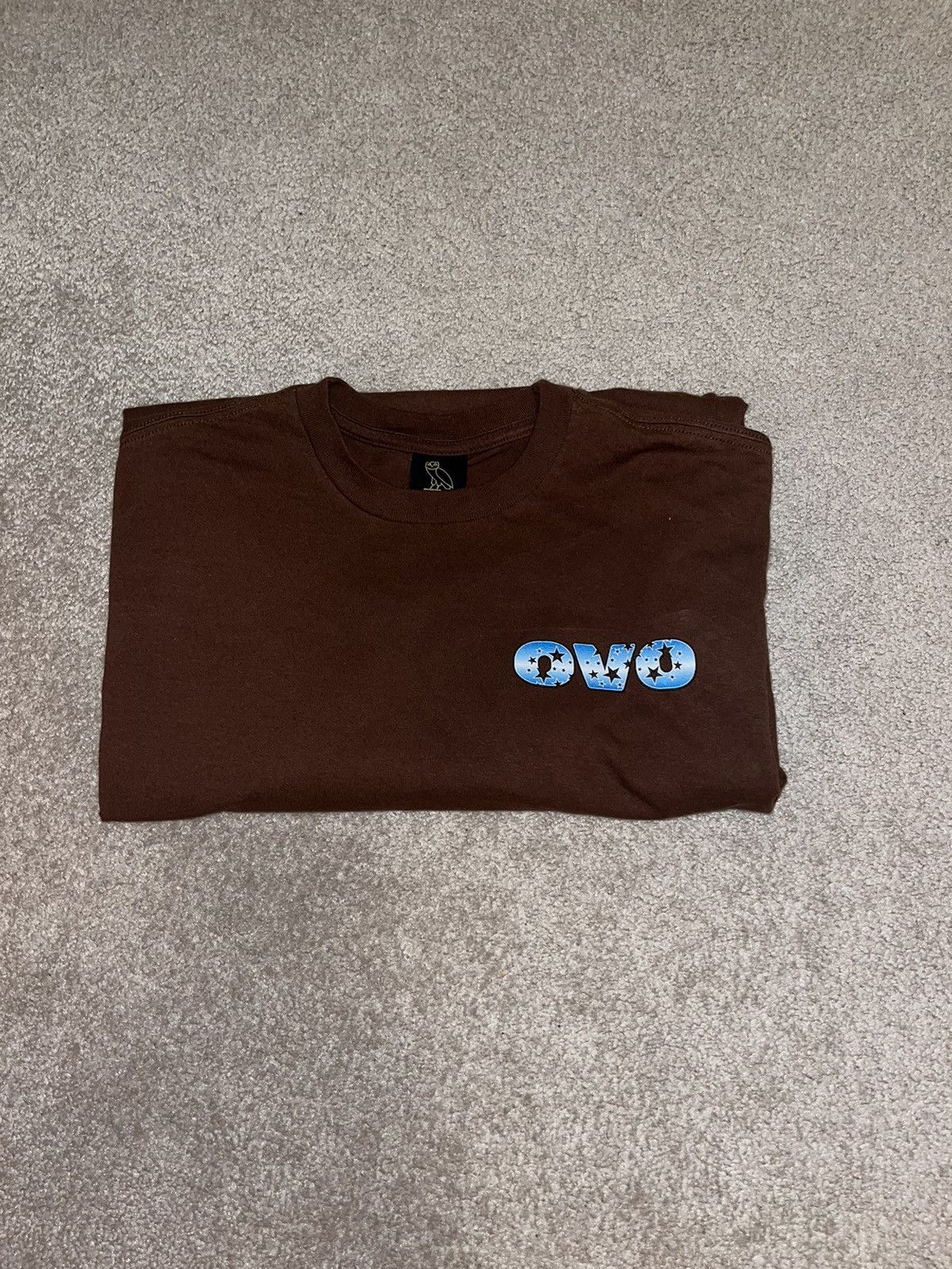 Brown OVO Stars Tee