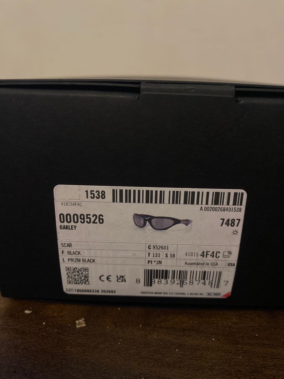 Oakley Oakley SCAR MUZM Size ONE SIZE - 8 Thumbnail