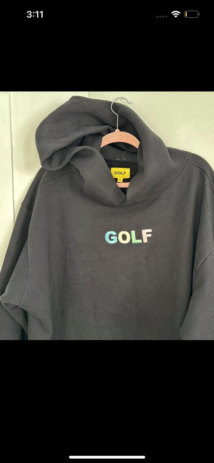 Golf Wang Golf le Fleur Pullover Hood Limited Edition Black Size 2XL Size US XXL / EU 58 / 5 - 2 Thumbnail