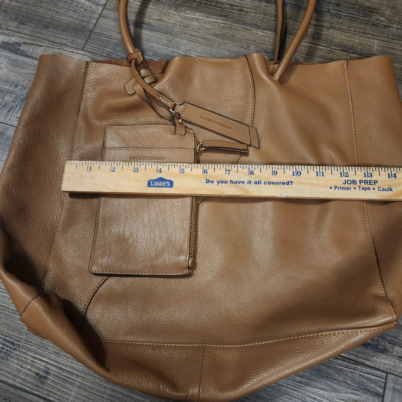 Lucky Brand Lucky Brand Leather purse & change purse Brown new no tags Size ONE SIZE - 4 Thumbnail