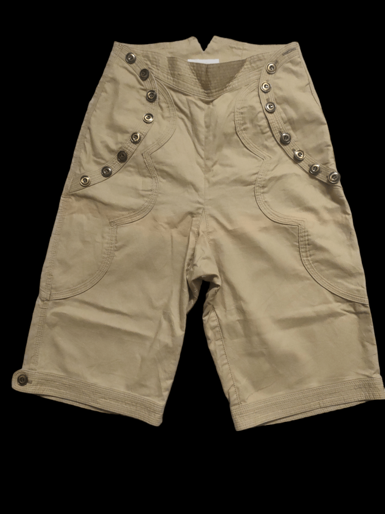 Issey Miyake Short Pant Tsumori Chisato by Issey Miyake x Khakis Design Size US 27 - 1 Thumbnail