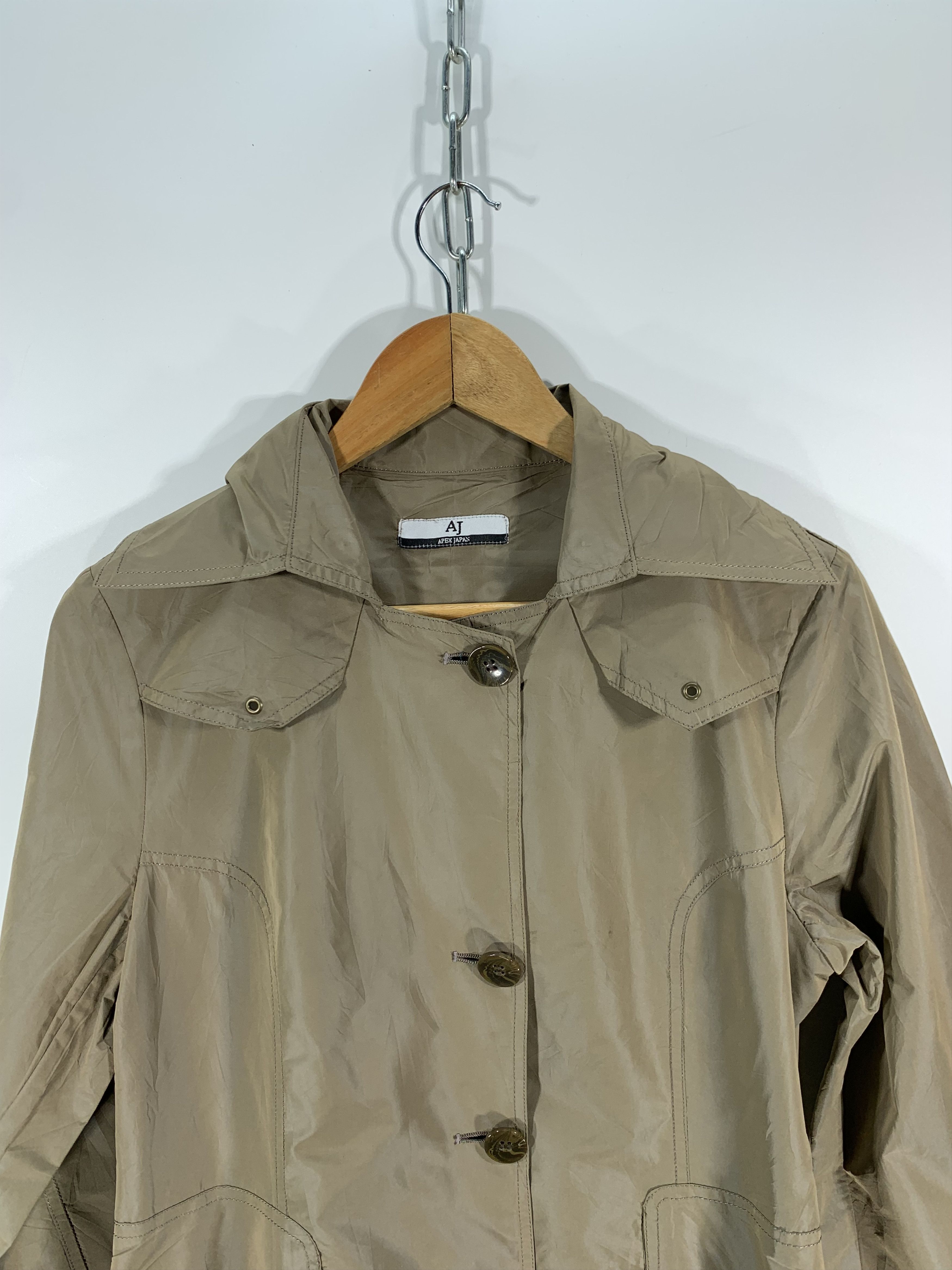 Japanese Brand ⚡️Vintage AJ Apex Japan Nylon Jacket Size M / US 6-8 / IT 42-44 - 4 Thumbnail