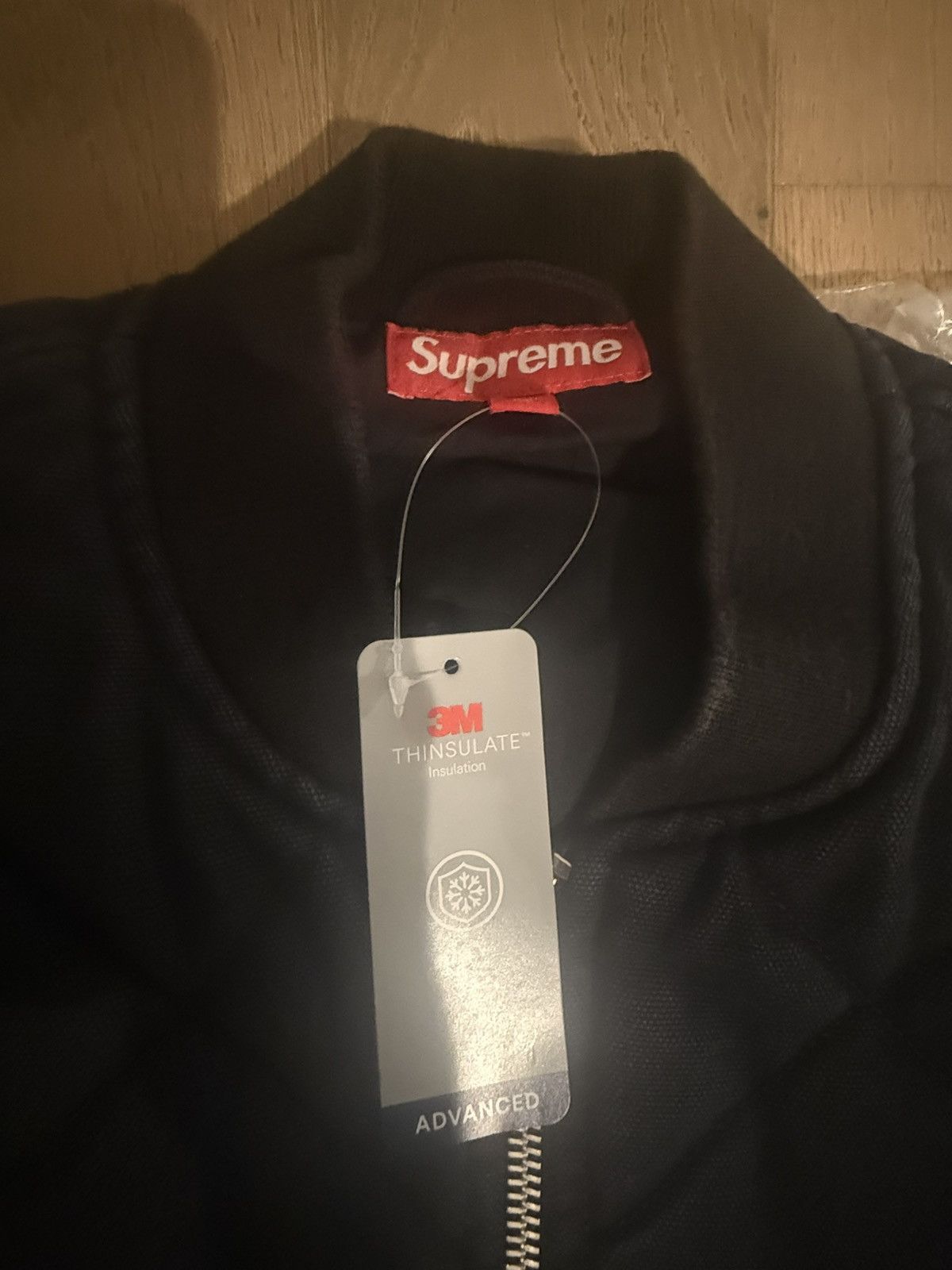 Supreme SUPREME Zip-Off Sleeve Quilted Bomber Jacket Size: L Black Size US L / EU 52-54 / 3 - 10 Thumbnail