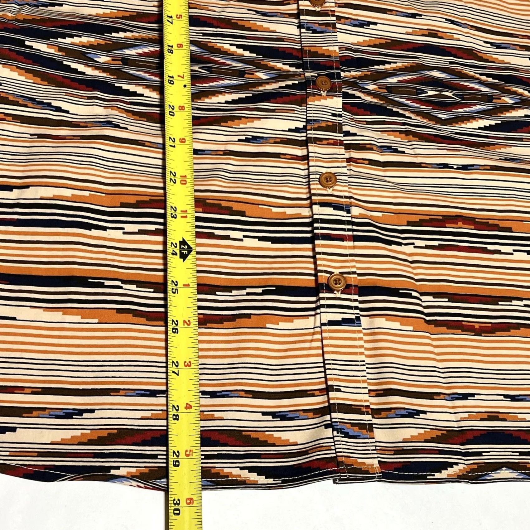 Ariat Ariat Womens Button Shirt XXL Western Aztec Long Sleeve Fitted Kirb y Size XXL / US 16-18 / IT 52-54 - 5 Thumbnail