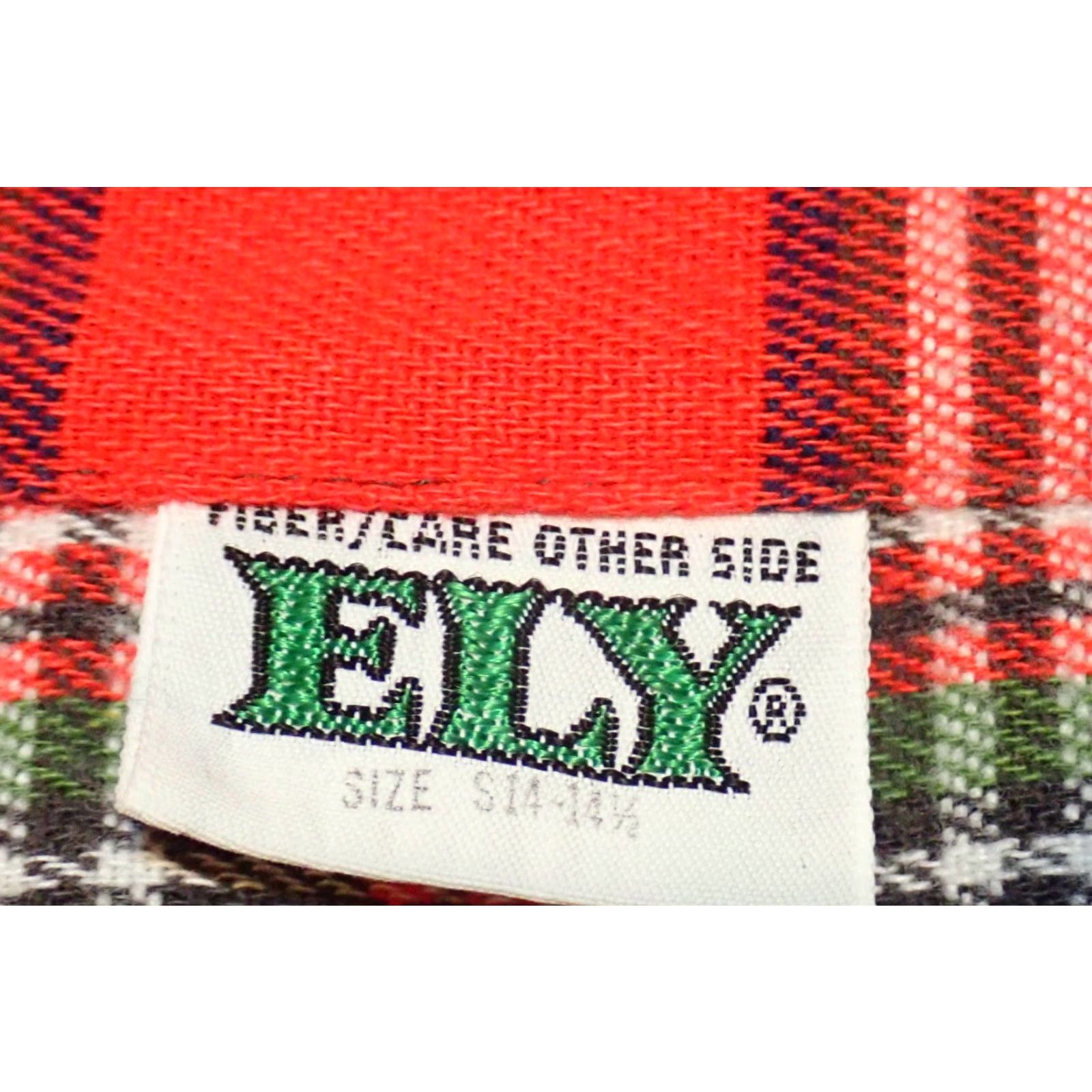 Vintage VINTAGE Ely Cattleman Flannel Shirt Red Plaid Boxy Mens Small 80s USA Lumberjack Size US S / EU 44-46 / 1 - 5 Thumbnail