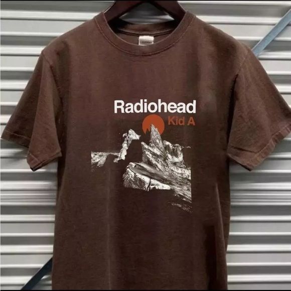 Other Radiohead Kid A 90s Albums Retro style T Shirt Size US L / EU 52-54 / 3 - 1 Preview