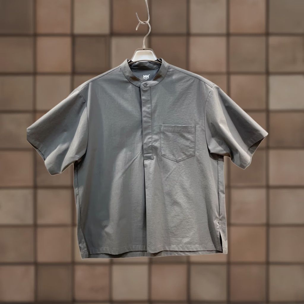 Helly Hansen HELLY HANSEN Short-sleeve Teleglight pullover Shirt M Gray Men HH32430 Size US M / EU 48-50 / 2 - 1 Thumbnail