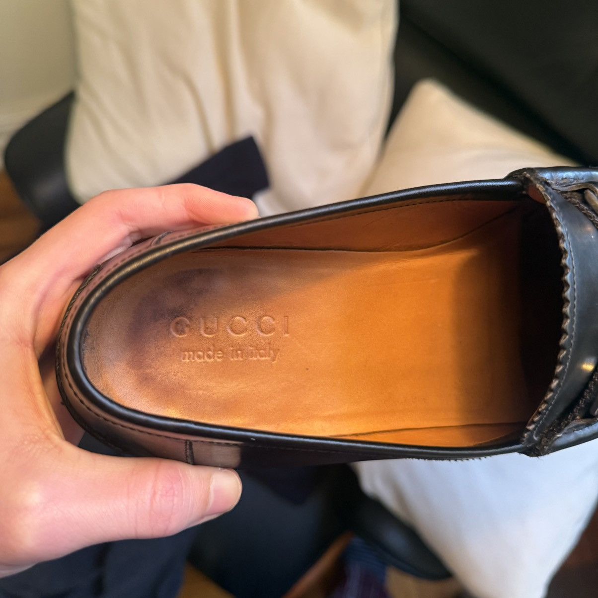 Gucci Gucci Bamboo Horsebit Loafers Size US 8 / EU 41 - 3 Thumbnail