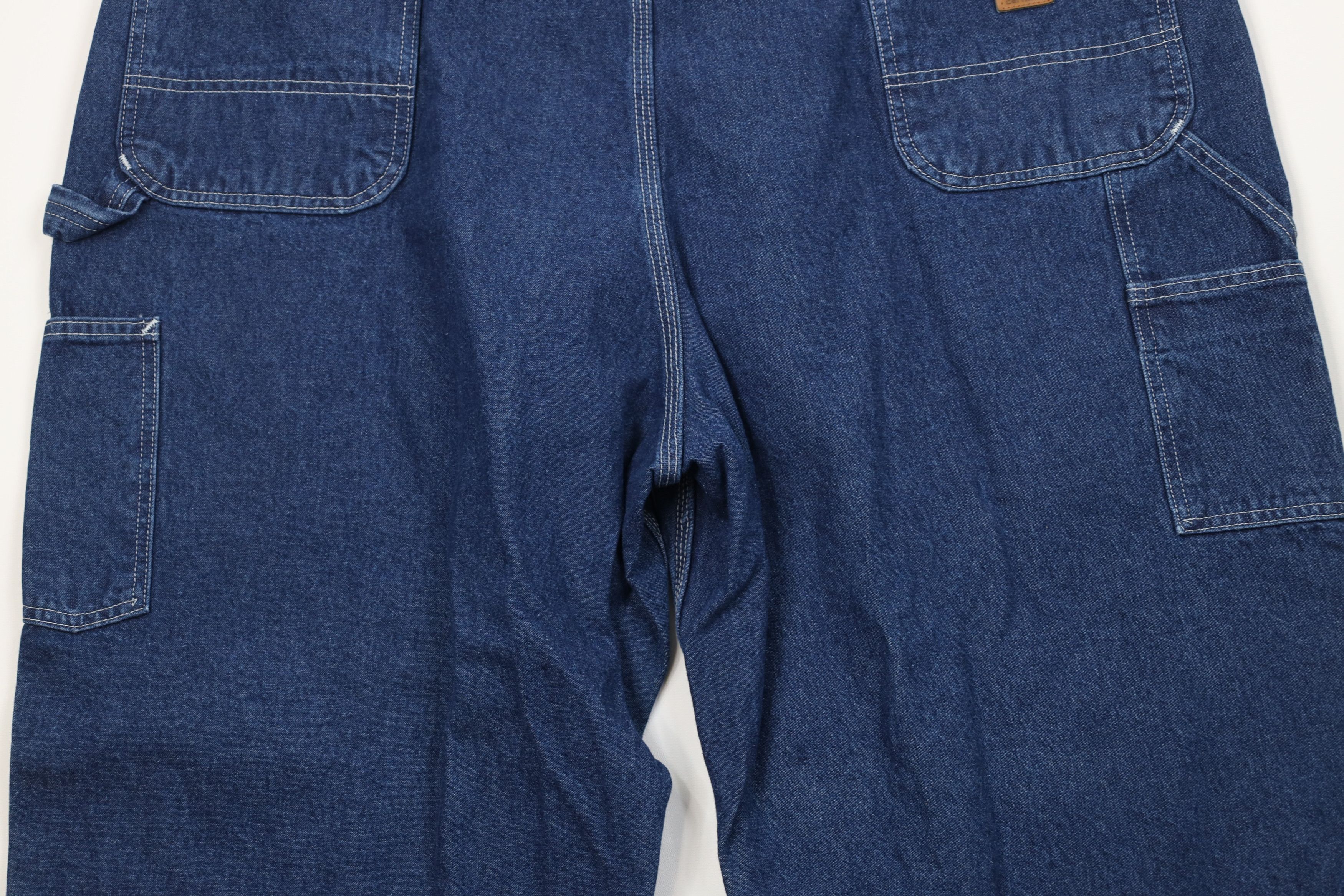 Carhartt Vintage Y2K Carhartt Wide Leg Dungaree Denim Jeans Cotton Size US 44 / EU 60 - 11 Thumbnail