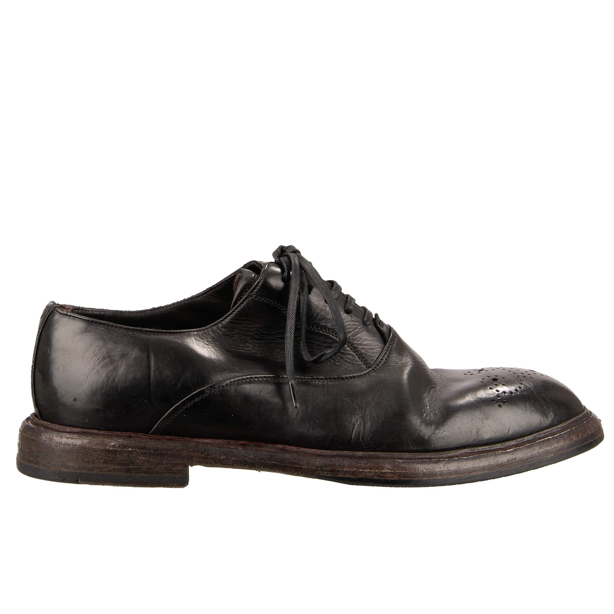 Dolce & Gabbana o1y0125 Laced Shoes in Black Size US 6 / EU 39 - 1 Thumbnail