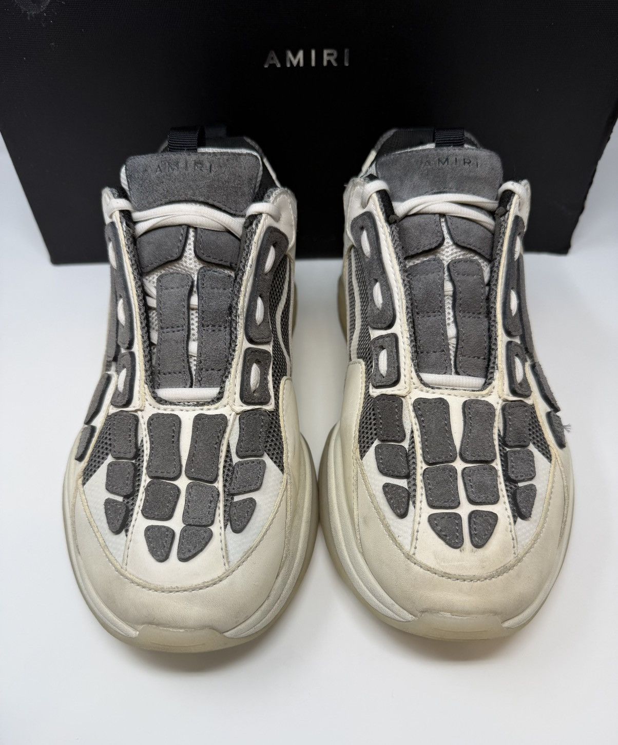 Amiri Amiri Bonerunner Sneaker Tan/Grey Size US 10 / EU 43 - 2 Thumbnail