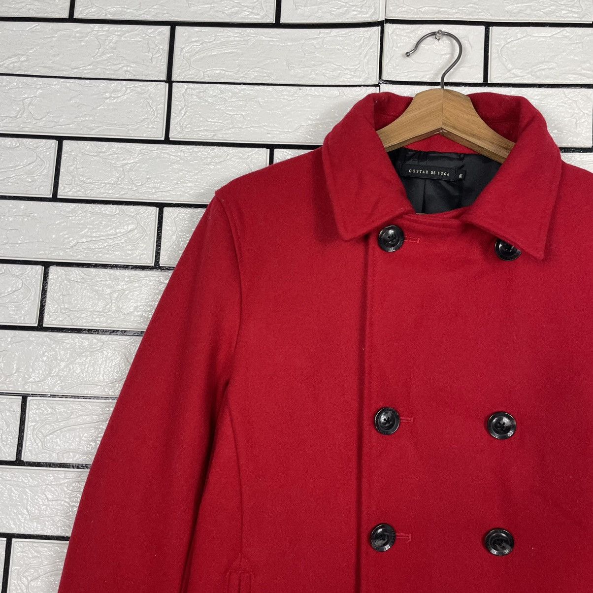 GOSTAR DE FUGA Gostar De Fuga Double Breasted Red Jacket Size US S / EU 44-46 / 1 - 6 Thumbnail