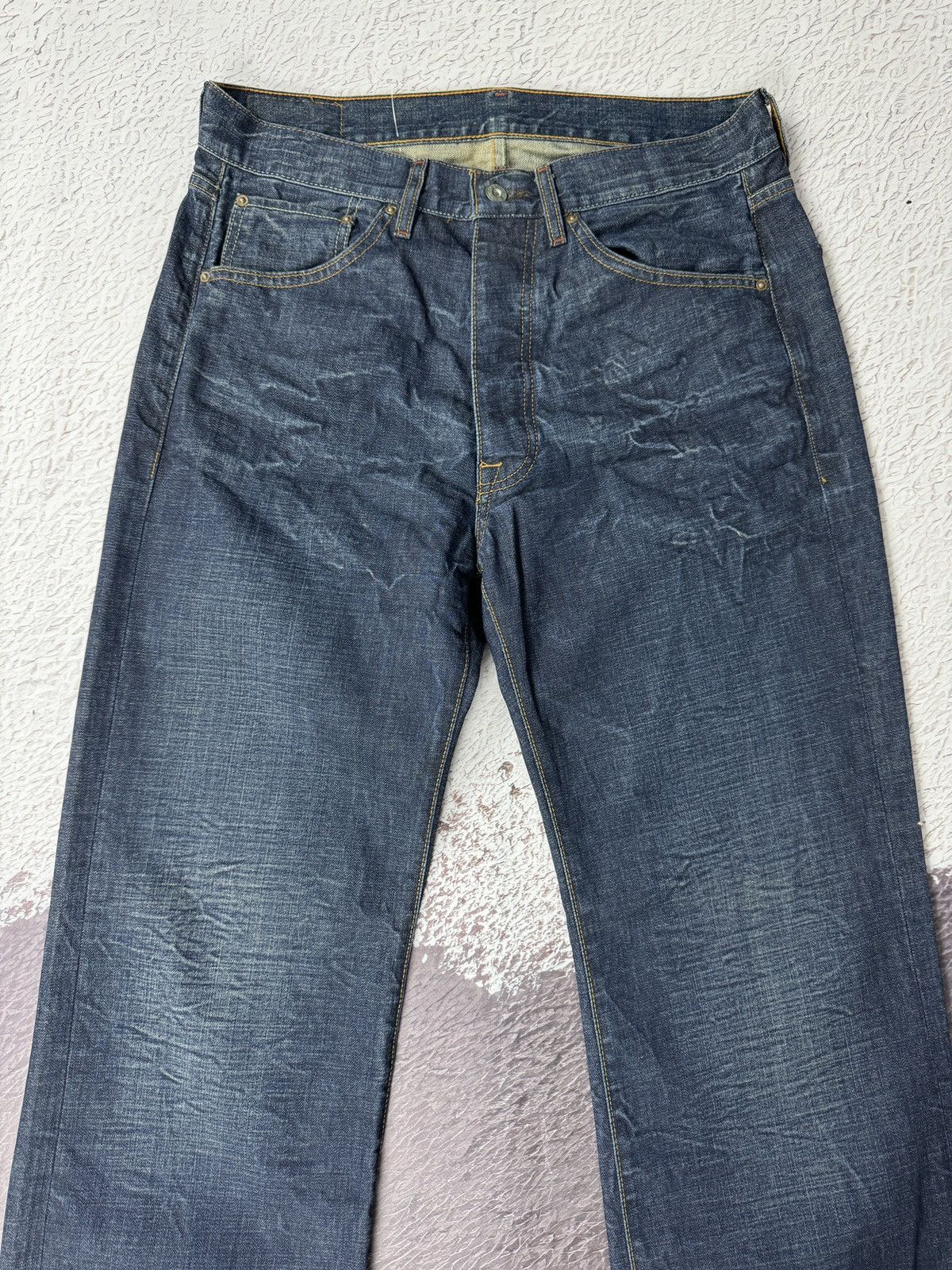 Polo Ralph Lauren Polo Jeans Company Ralph Lauren indigo blue vintage jeans Size US 32 / EU 48 - 6 Thumbnail
