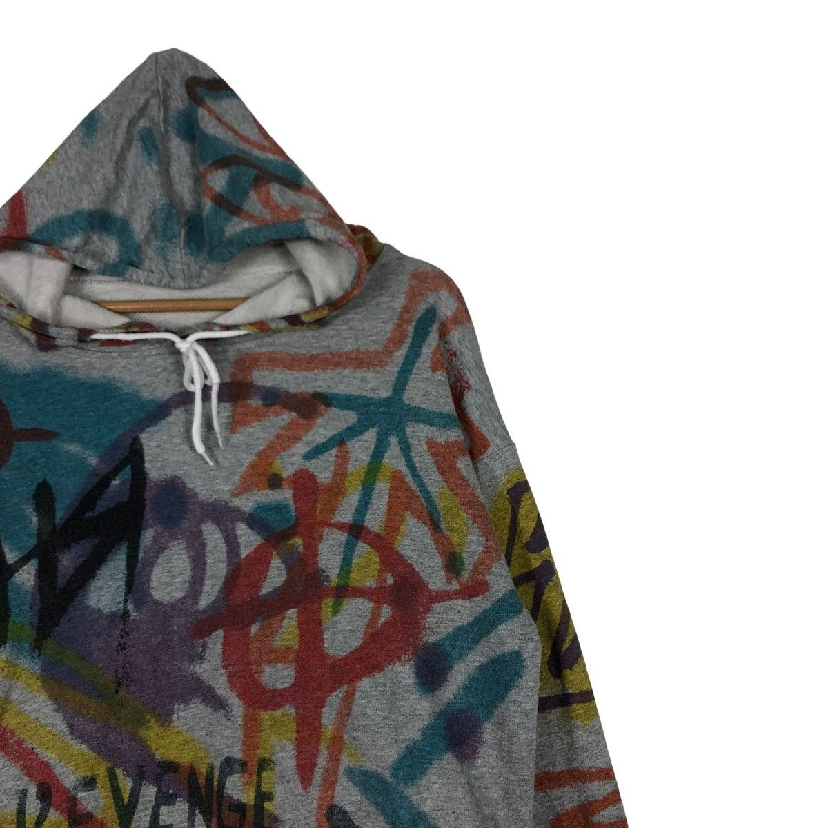 Japanese Brand 🔥VINTAGE HOODIE PULL OVER ANORAK ART DESIGN ISSEY MIYAKE Size US M / EU 48-50 / 2 - 6 Thumbnail