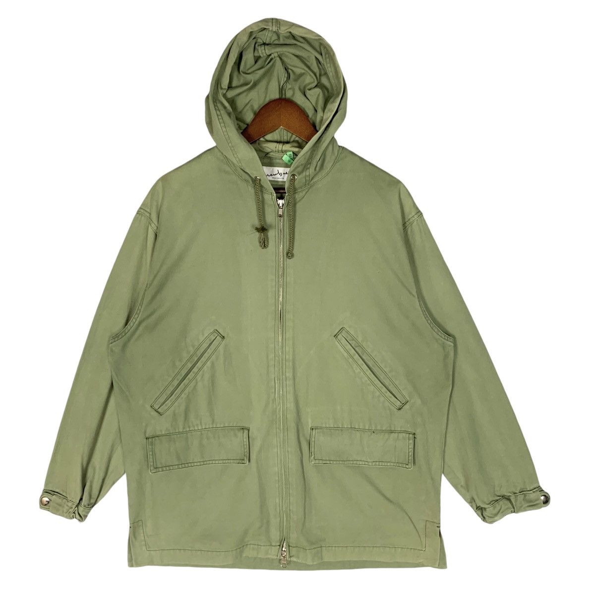 Designer × Japanese Brand × Vintage Vintage Belle Maison Military Style Hoodie Jacket Size M Size US M / EU 48-50 / 2 - 1 Thumbnail