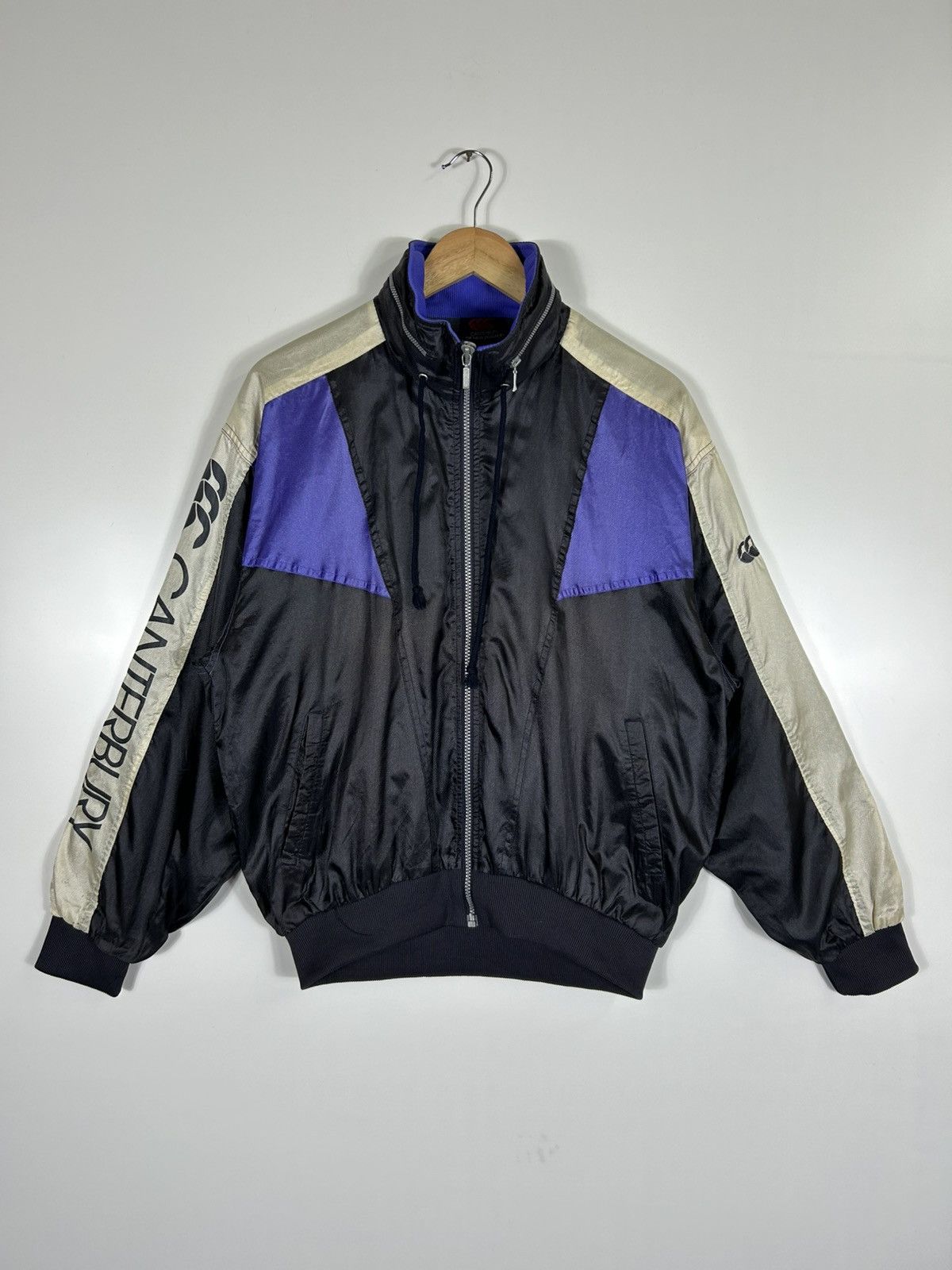 Canterbury of New Zealand × Vintage ⚡️Vintage Canterbury Zipper Bomber Jacket Size US L / EU 52-54 / 3 - 1 Thumbnail
