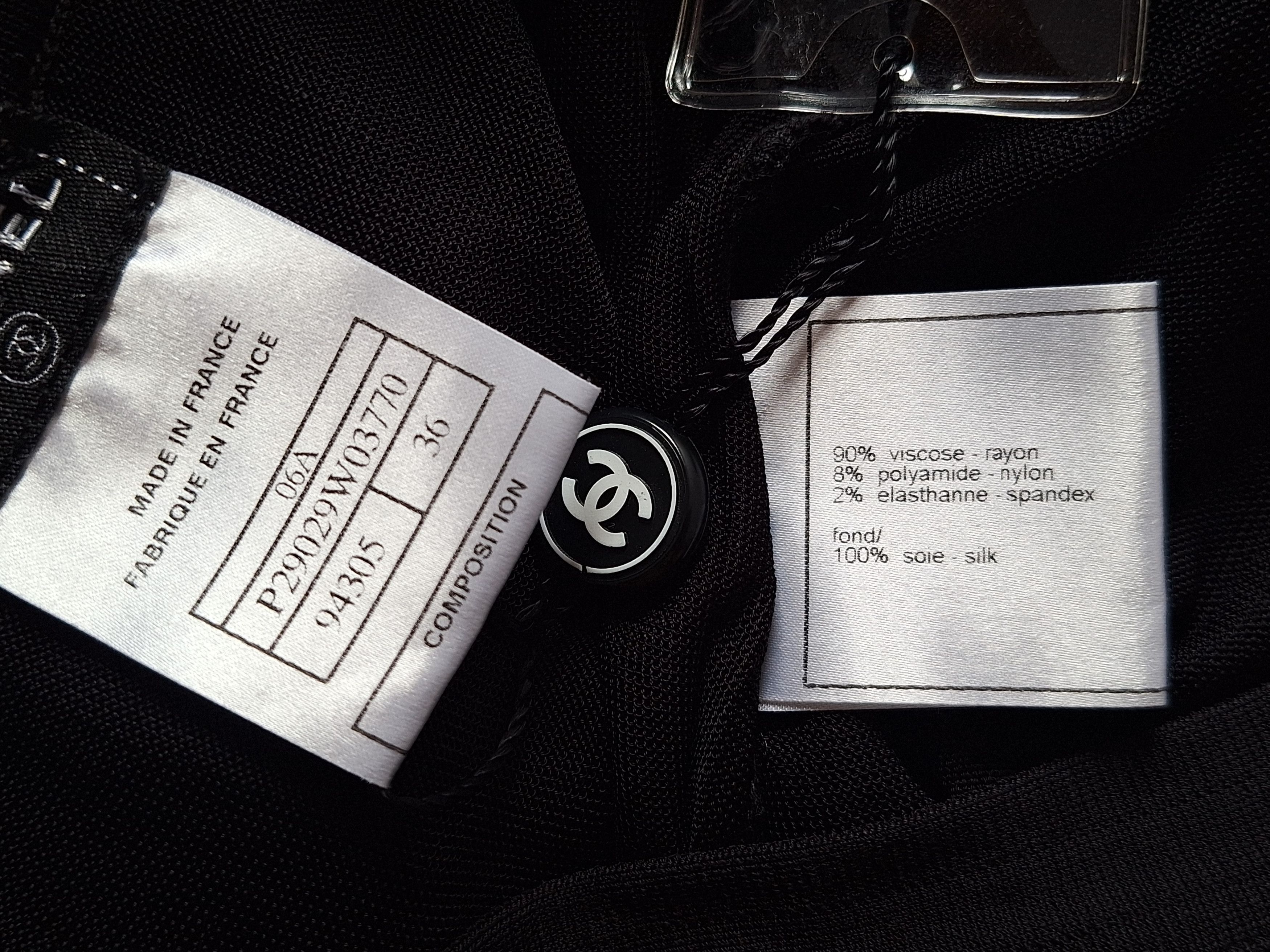 Chanel CHANEL / Black Skirt Size 36" / US 14 / IT 50 - 7 Thumbnail
