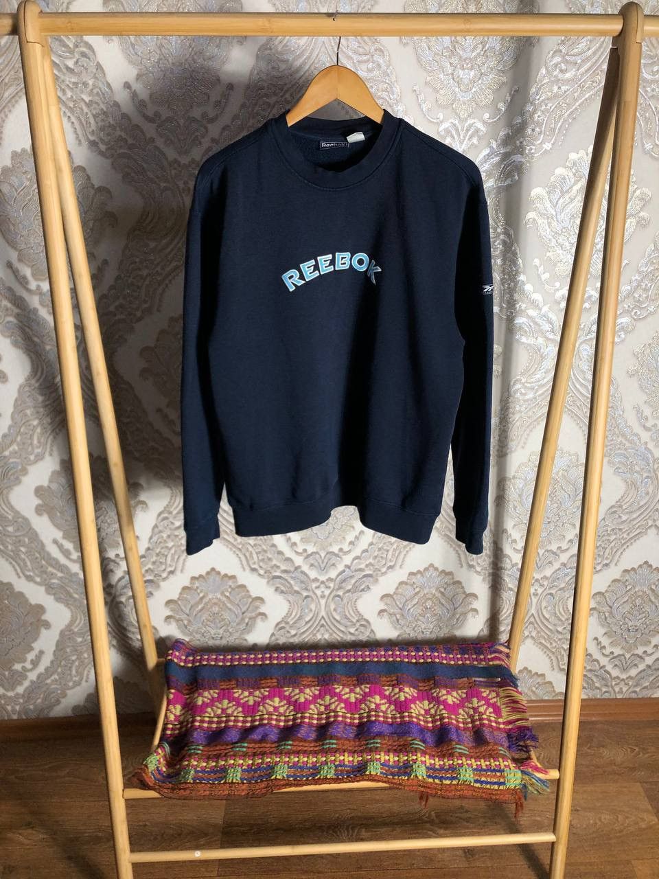 Vintage VERY RARE REEBOK BIG LOGO SWEATSHIRT RETRO LIVERPOOL Y2K 90s Size US L / EU 52-54 / 3 - 1 Thumbnail