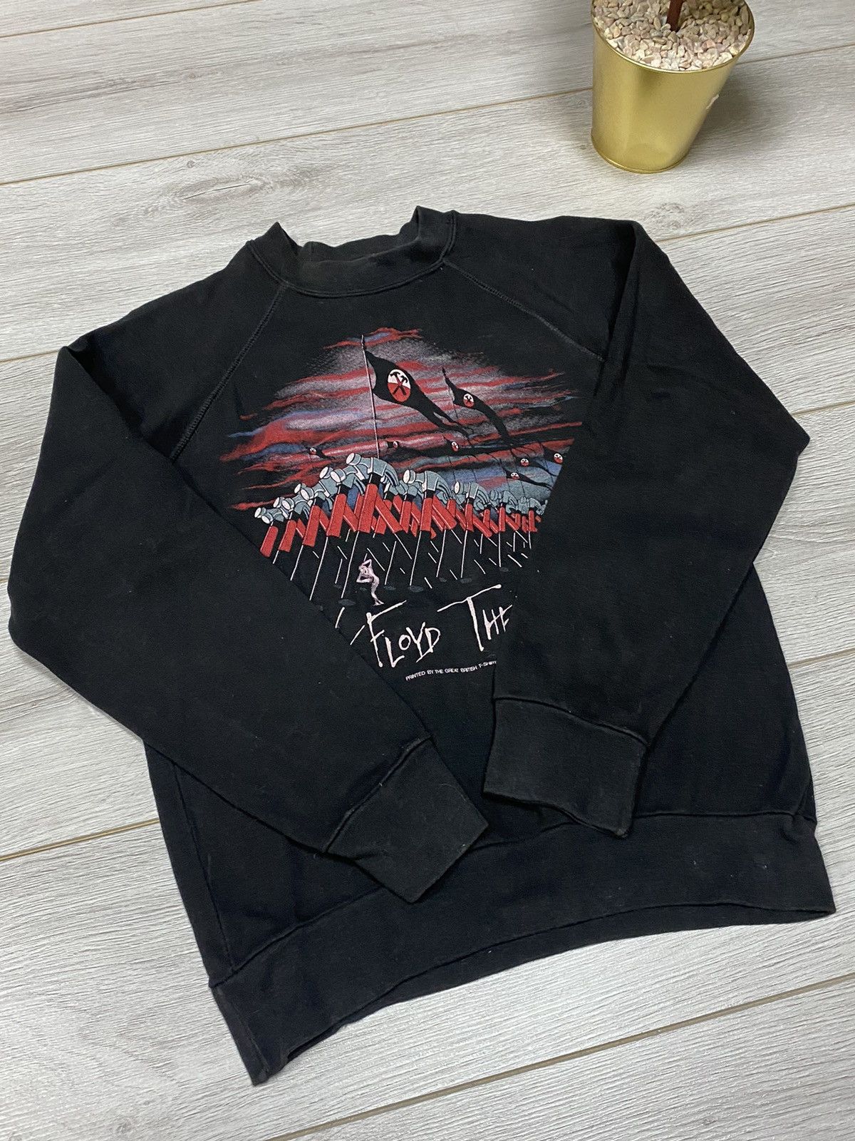 Vintage Pink Floyd 1981 the wall vintage sweatshirt Size US M / EU 48-50 / 2 - 5 Thumbnail
