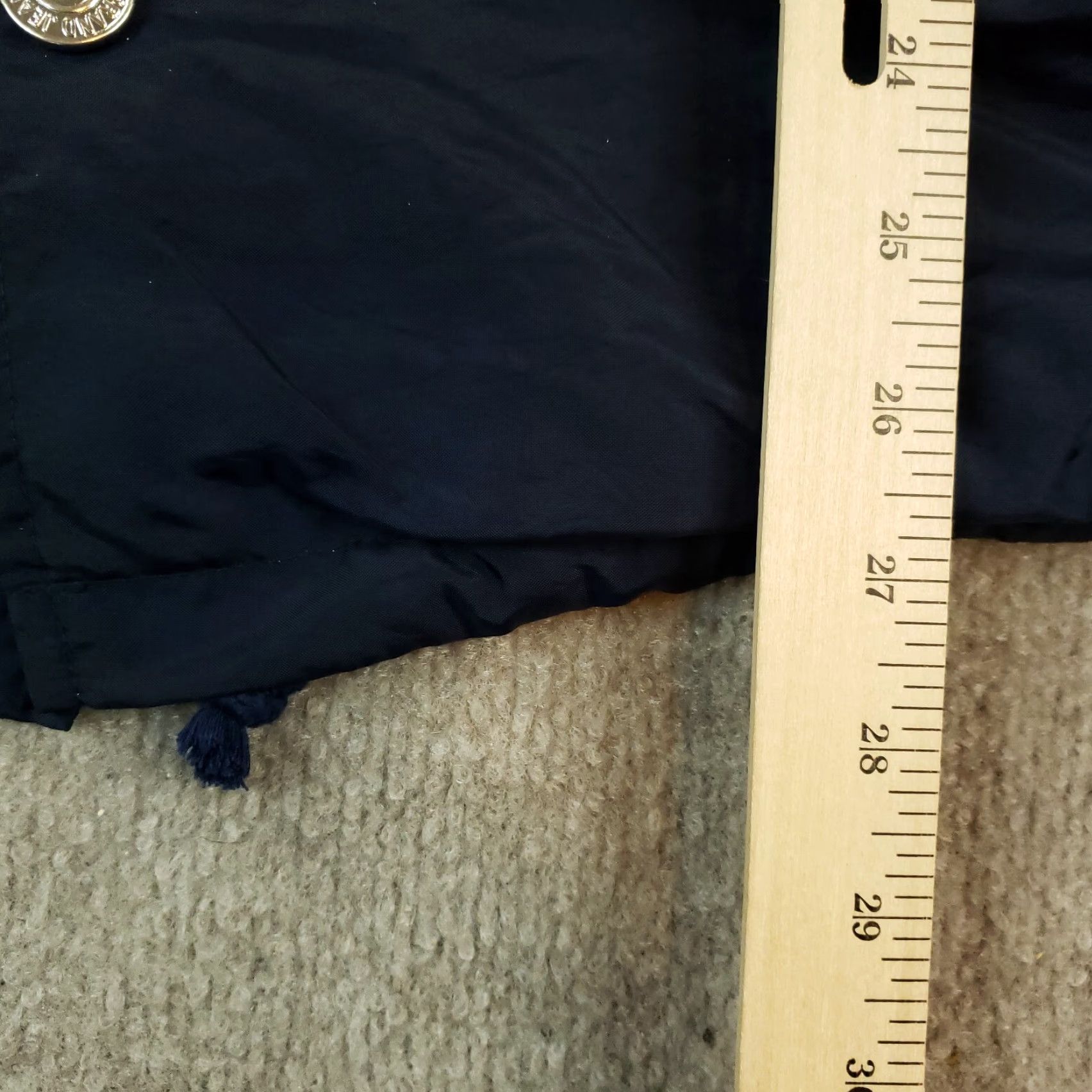True Religion True Religion Jacket Mens M Blue Full Snap Collared Pockets Windbreaker Lined Nylon Color: Blue Size US M / EU 48-50 / 2 - 3 Thumbnail