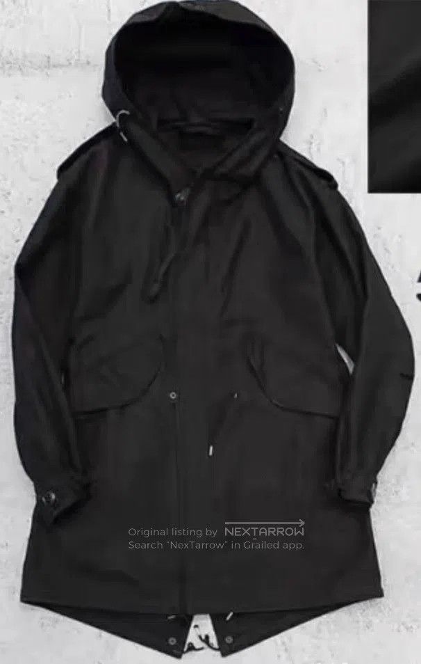 Buzz Rickson's Black Hooded Parka - Size M. Size US M / EU 48-50 / 2 - 1 Thumbnail