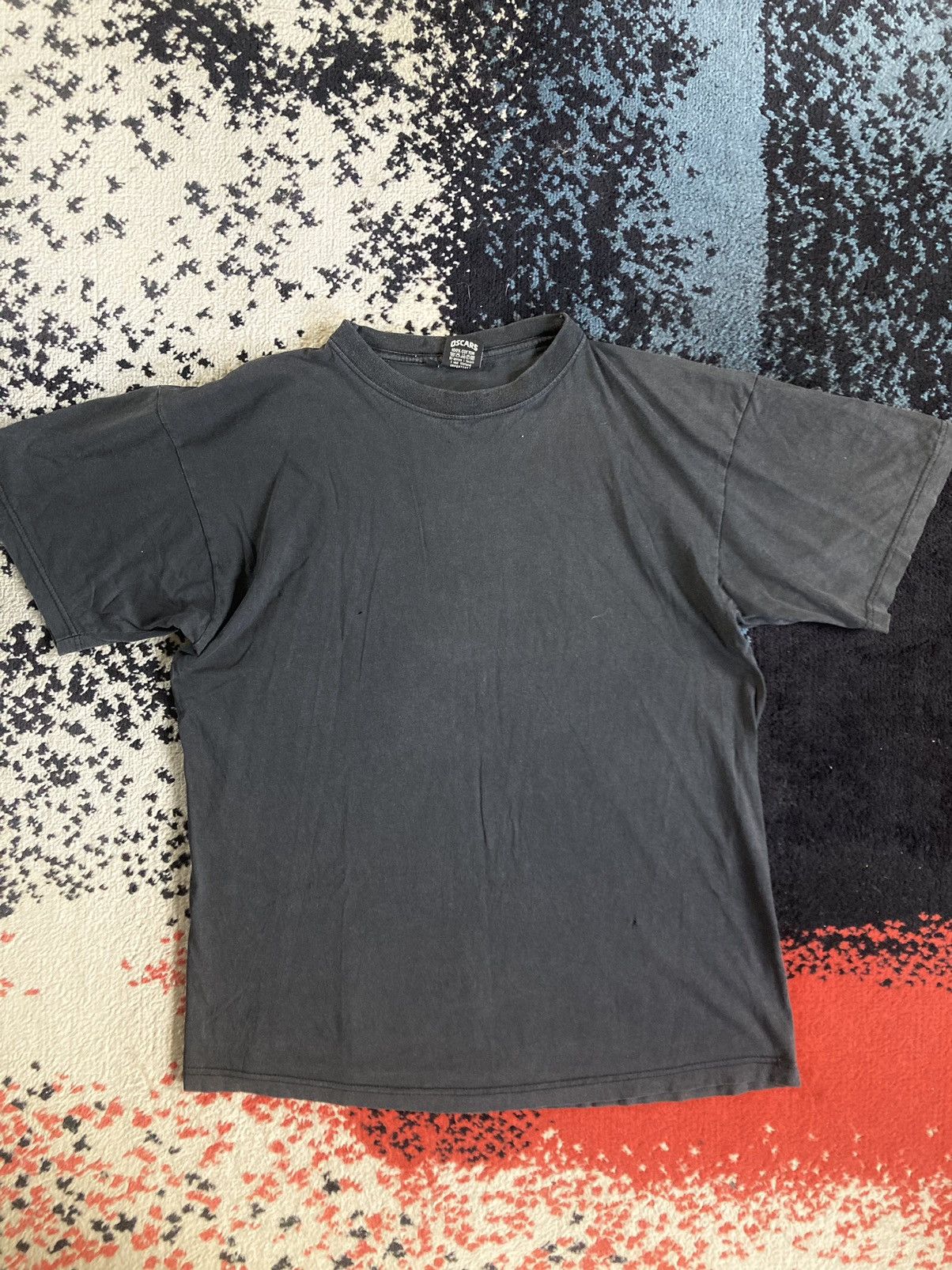 Vintage Vintage washed Blank t shirt Size US XL / EU 56 / 4 - 1 Thumbnail