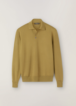 o1loc1c1023 Polo Shirt in Yellow