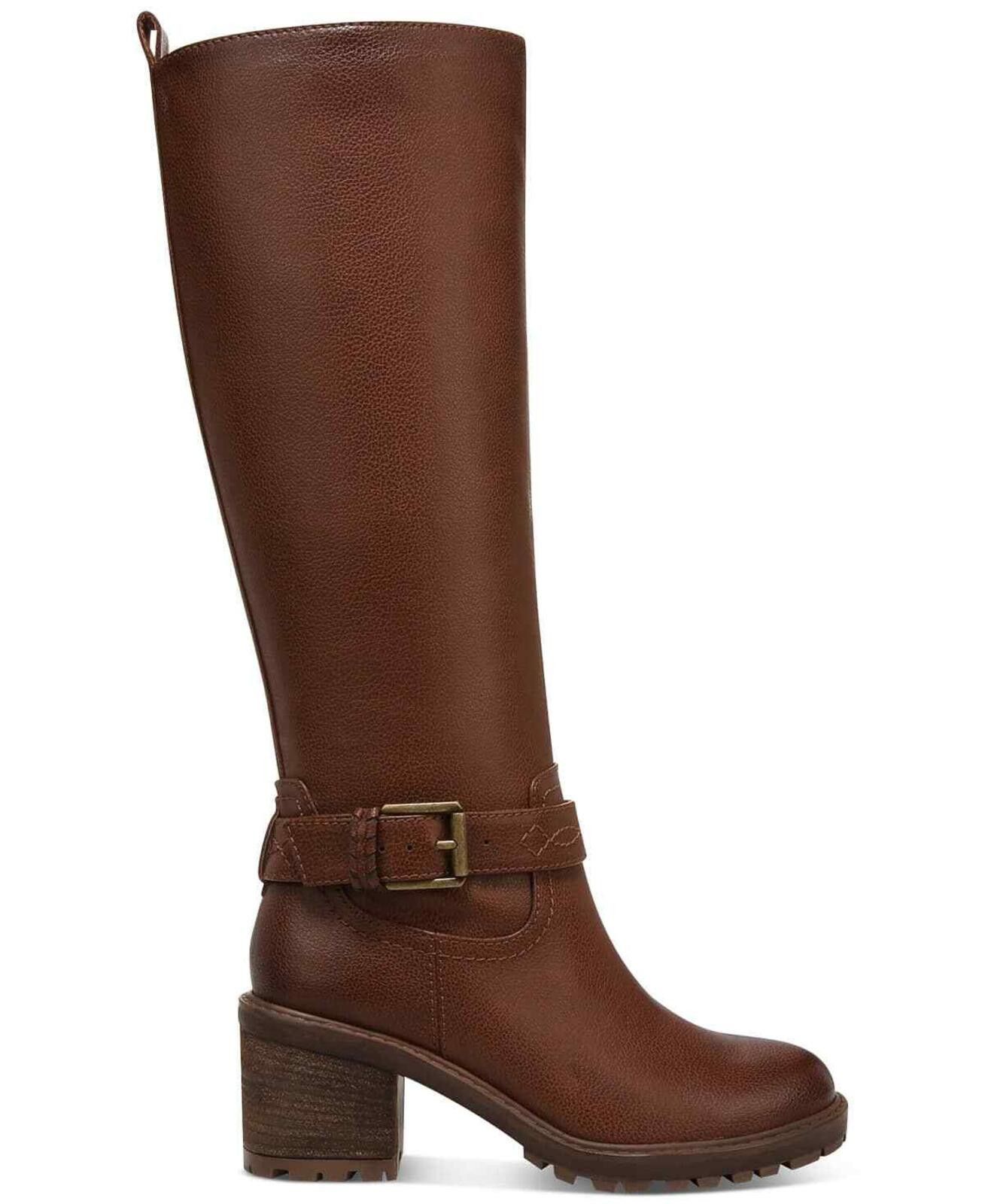Other Zodiac Women's Georgia Block-Heel Lug-Riding Boots Size US 8 / IT 38 - 2 Thumbnail