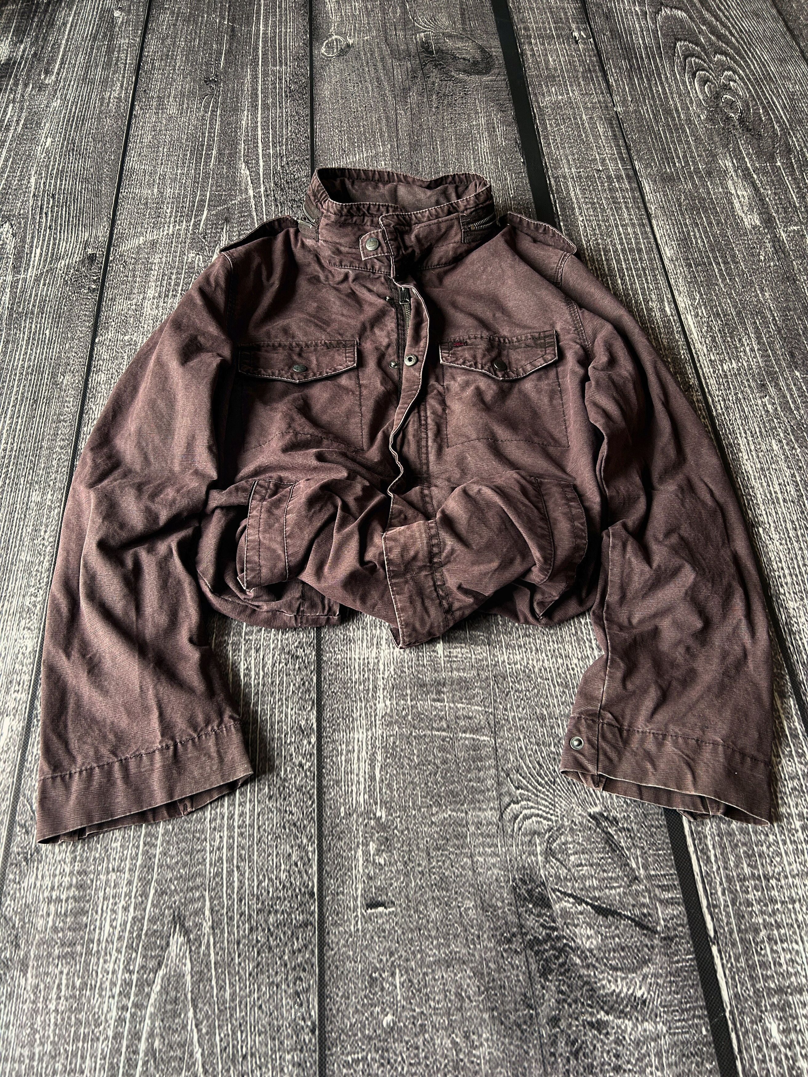 Levi's Vintage Cropped Field Jacket Faded Military Utility Archive Size US M / EU 48-50 / 2 - 1 Thumbnail