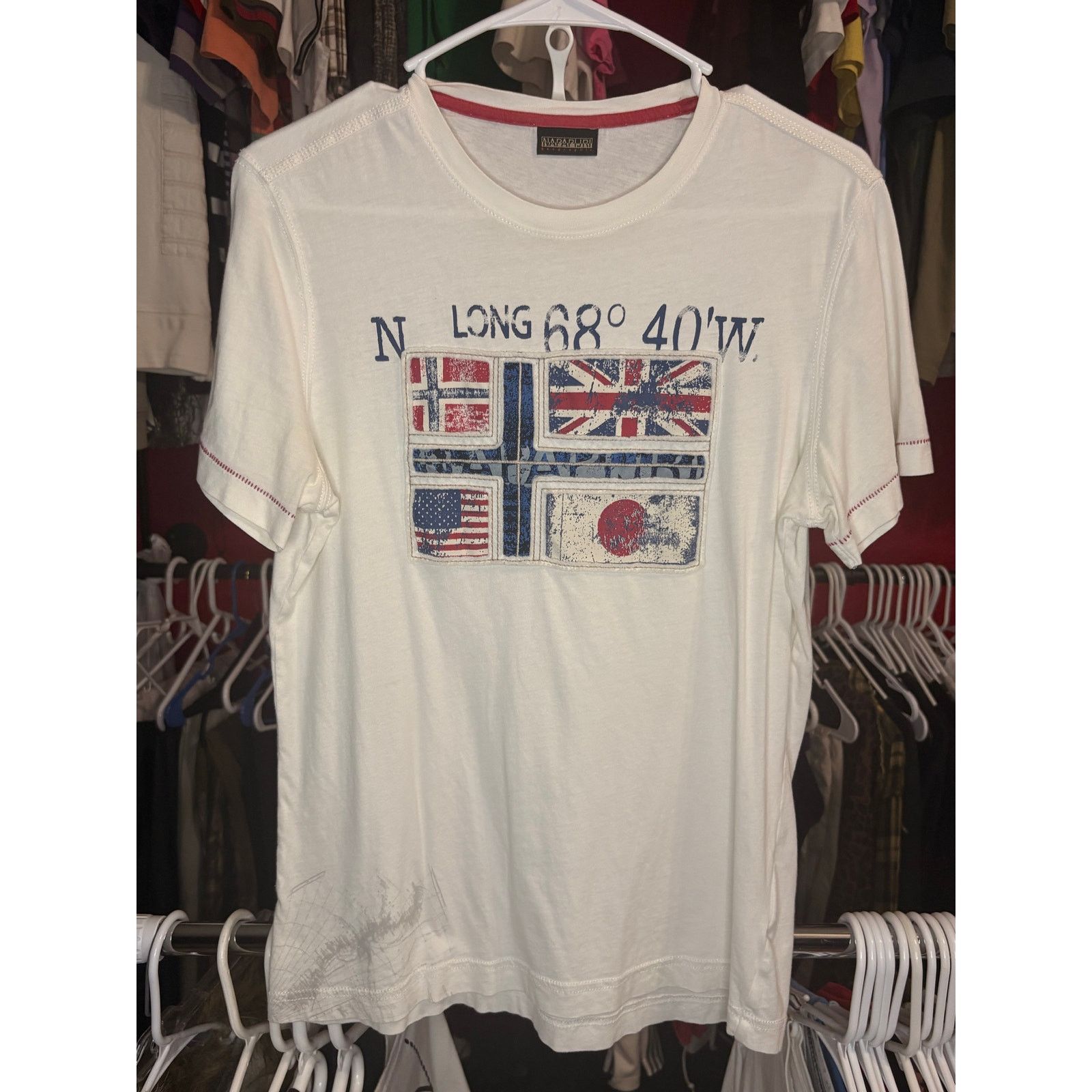 Napapijri Napapijri Sory England International Flag Tee Size US S / EU 44-46 / 1 - 1 Thumbnail