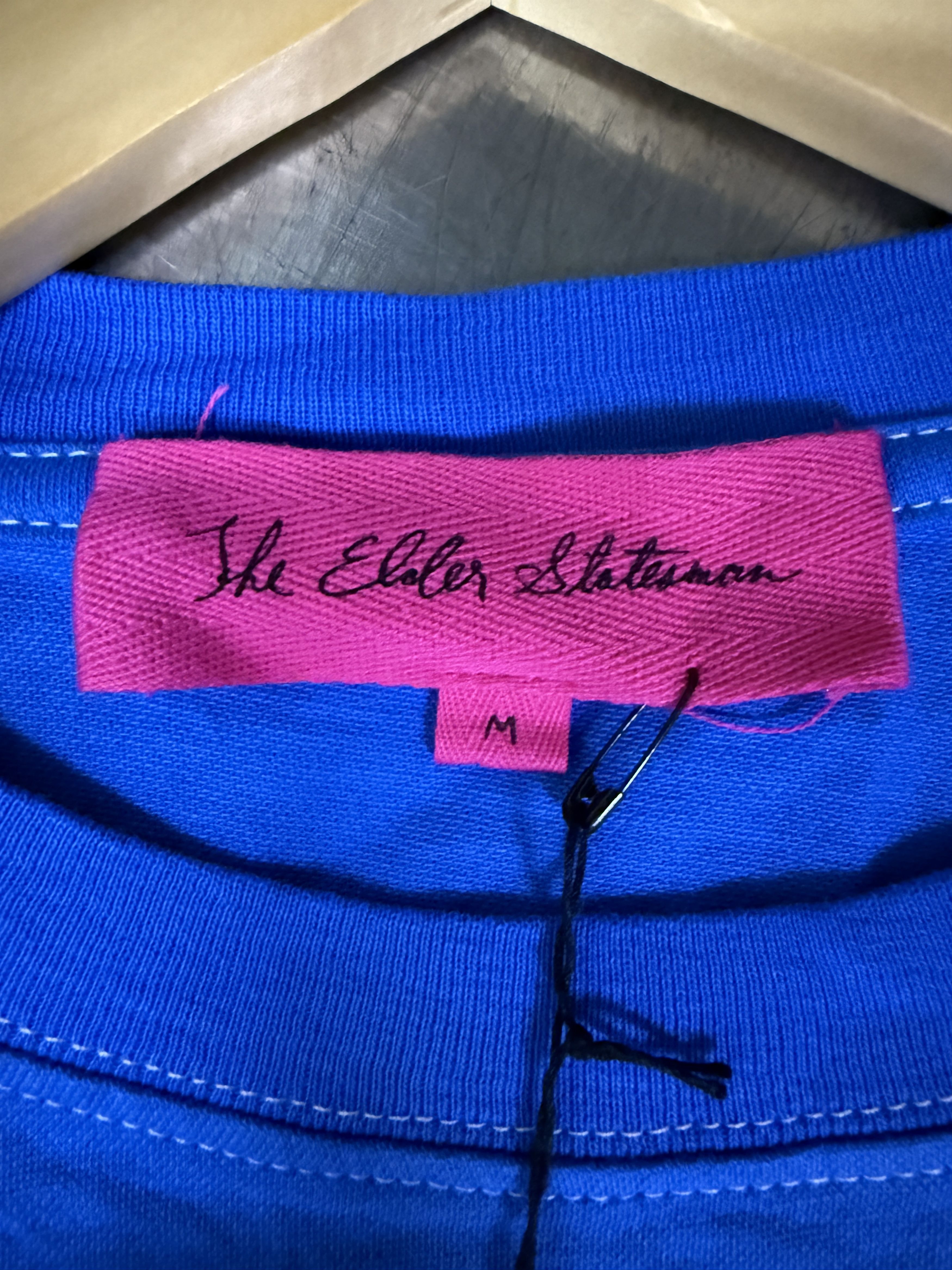 The Elder Statesman $495 The Elder Statesman Cashmere Cotton Blend T-Shirt Size US M / EU 48-50 / 2 - 3 Thumbnail