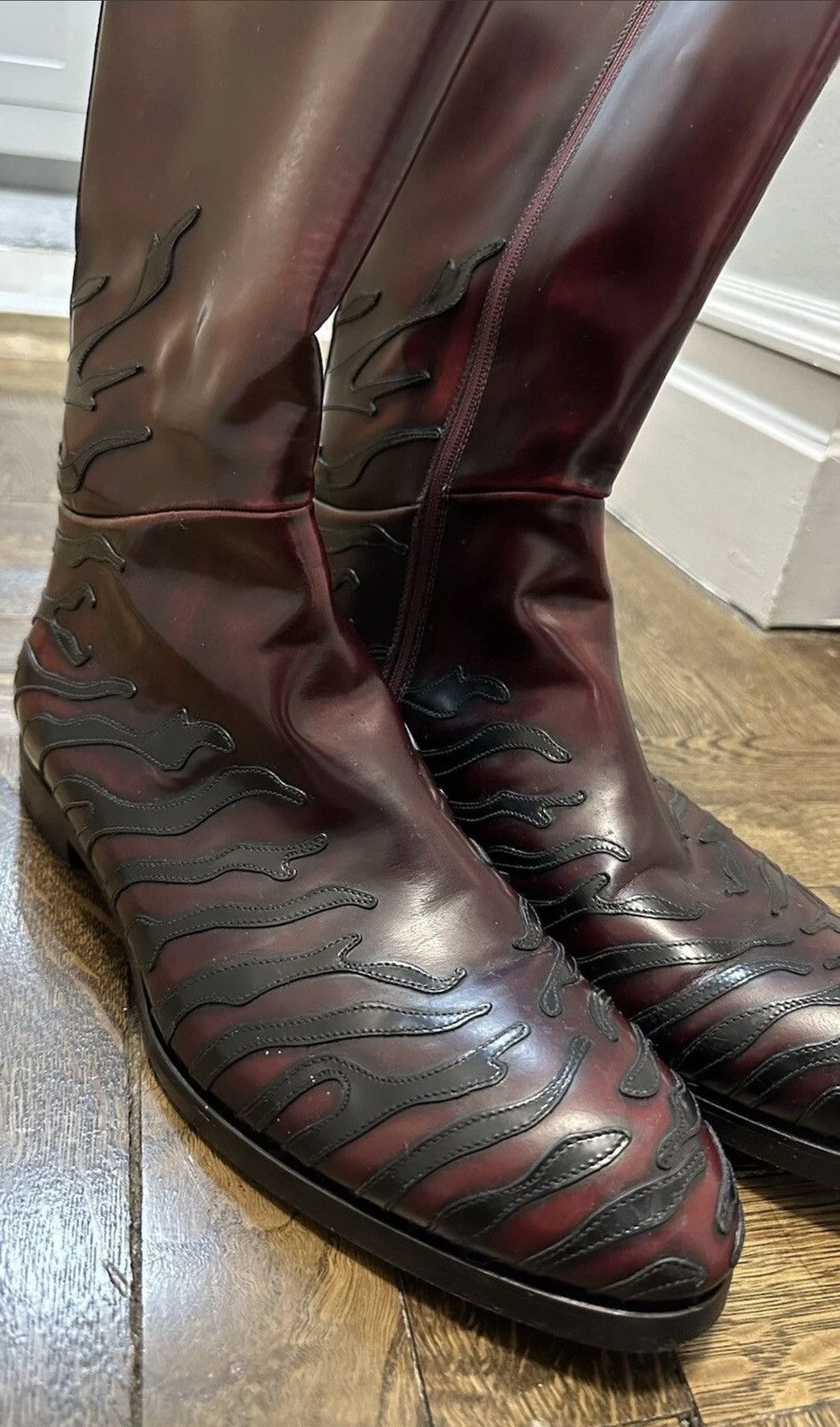 Prada PRADA FW08 Flame boots Size US 9 / EU 42 - 2 Thumbnail