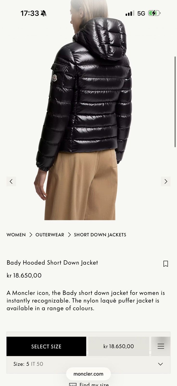 Moncler Moncler Bady Jacket Size S / US 4 / IT 40 - 23 Thumbnail