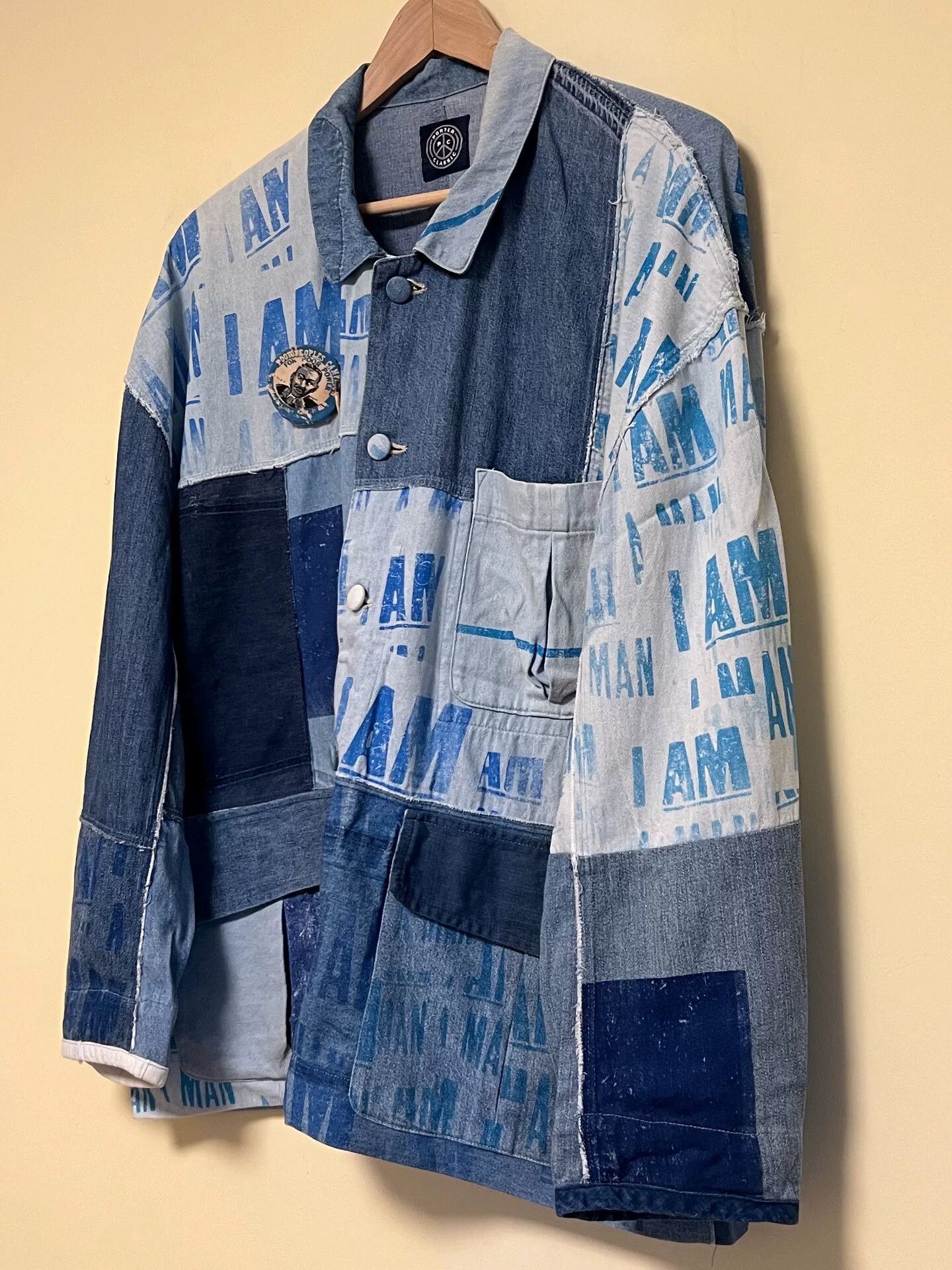 Porter Classic Porter Civil Rights Blue Jacket Size US M / EU 48-50 / 2 - 1 Thumbnail