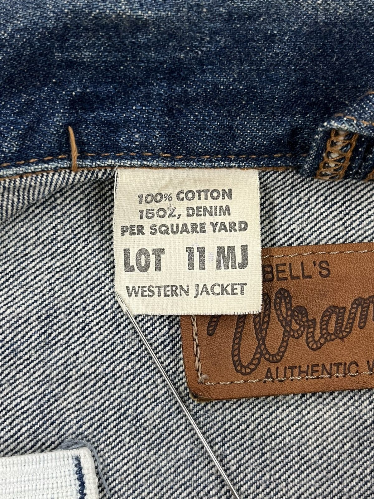 Wrangler Wrangler 11MJ Western Jacket Made in Japan Size US S / EU 44-46 / 1 - 8 Thumbnail
