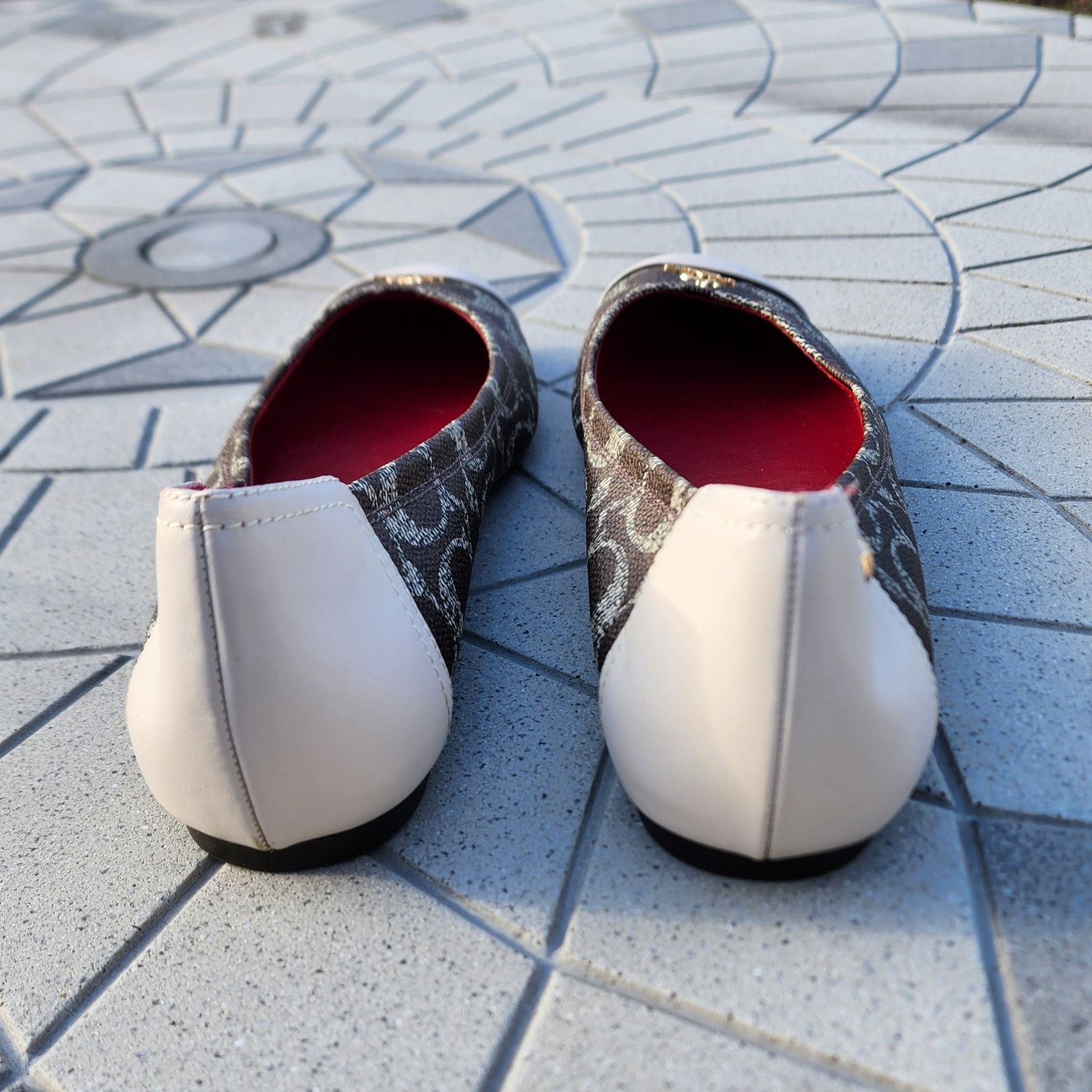 Coach Coach Chelsea Colorblock Signature Leather Ballet Flats 9.5 Size US 9.5 / IT 39.5 - 8 Thumbnail