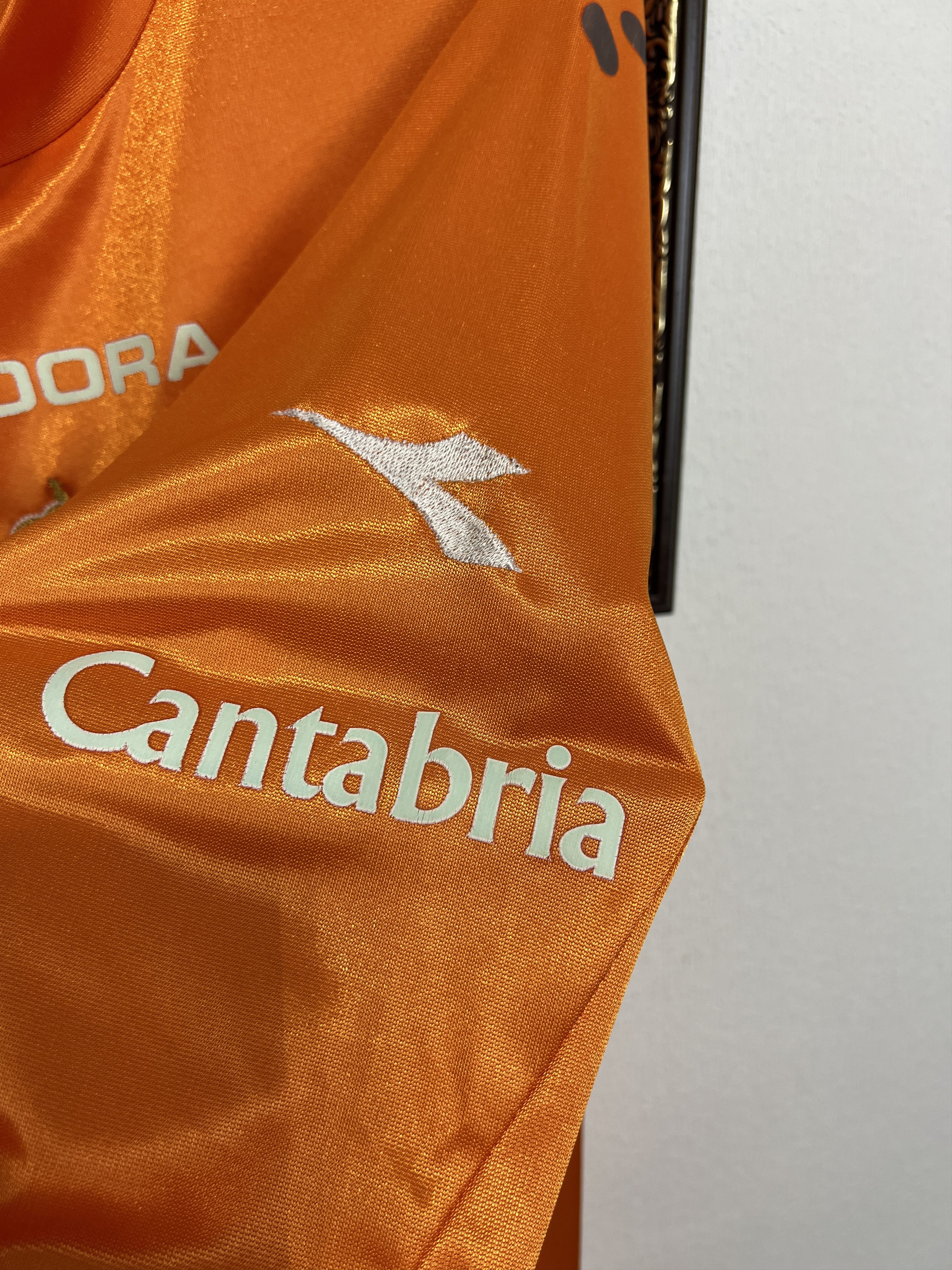 Diadora Racing Santander Goalkeeper football shirt Soccer Jersey Size US XXL / EU 58 / 5 - 5 Thumbnail