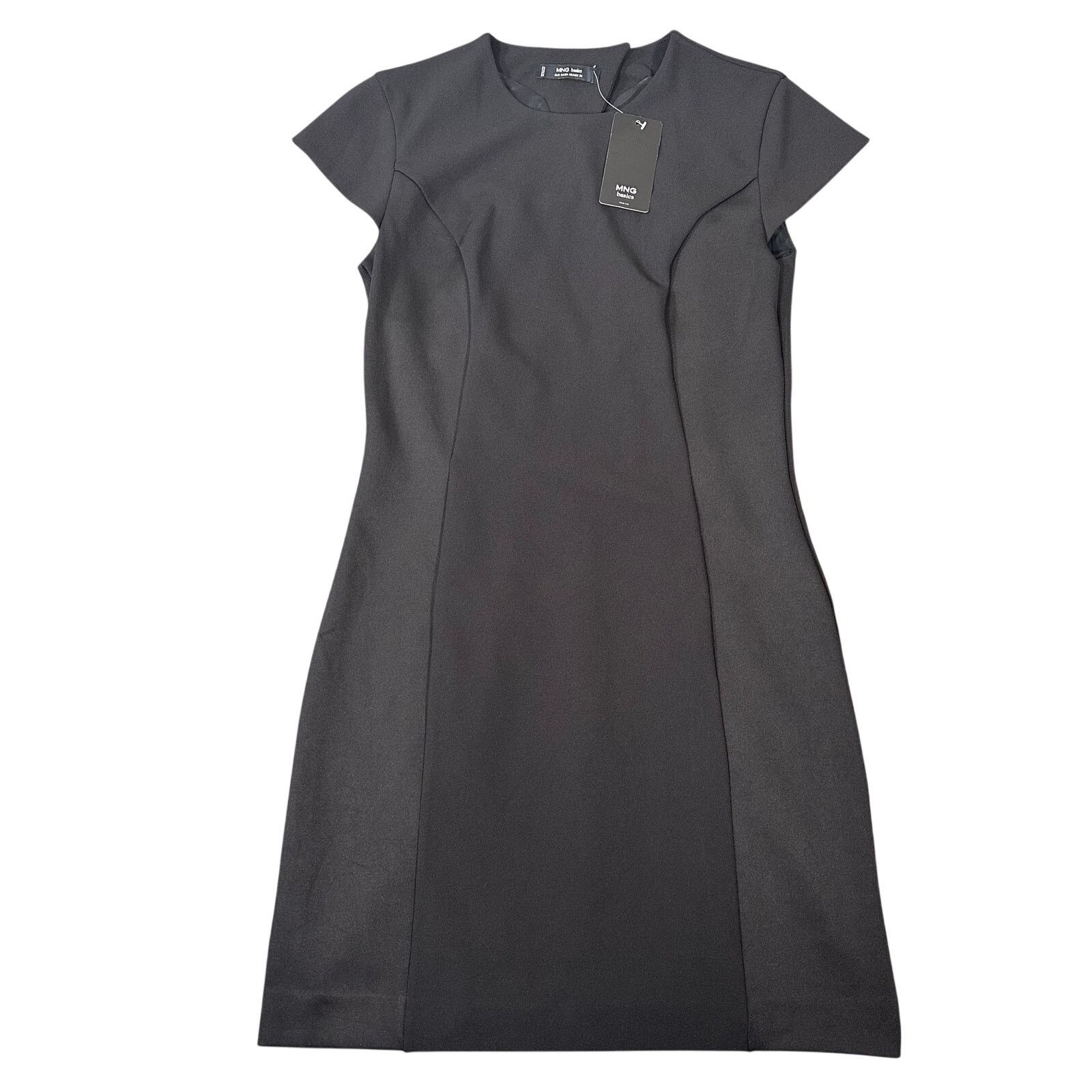 Mango Mango Women's Black Contrast Dress Size 4 Size S / US 4 / IT 40 - 1 Thumbnail