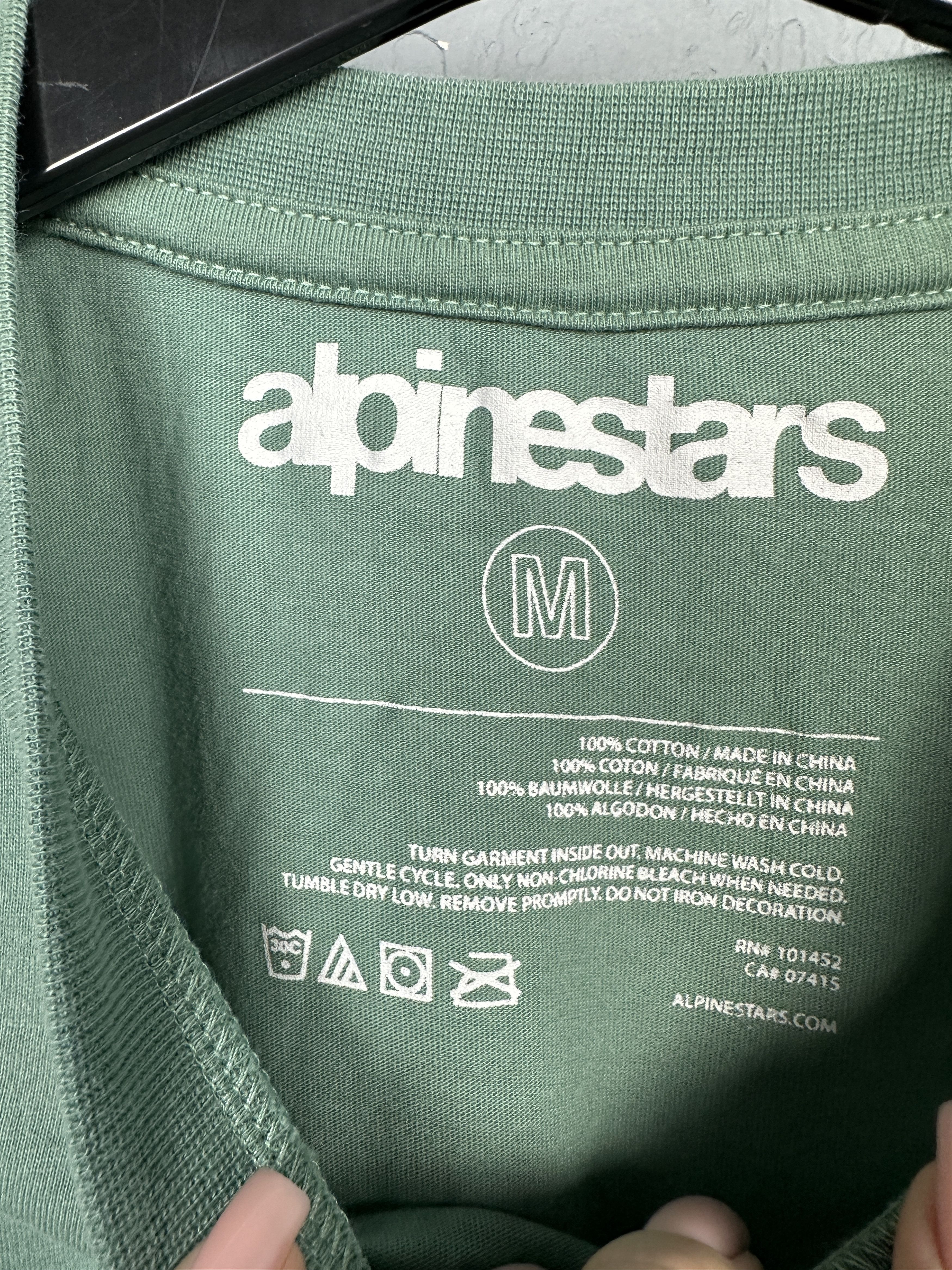 Alpinestars Alpinestars Mens Crew Neck T-Shirt Size US M / EU 48-50 / 2 - 4 Thumbnail