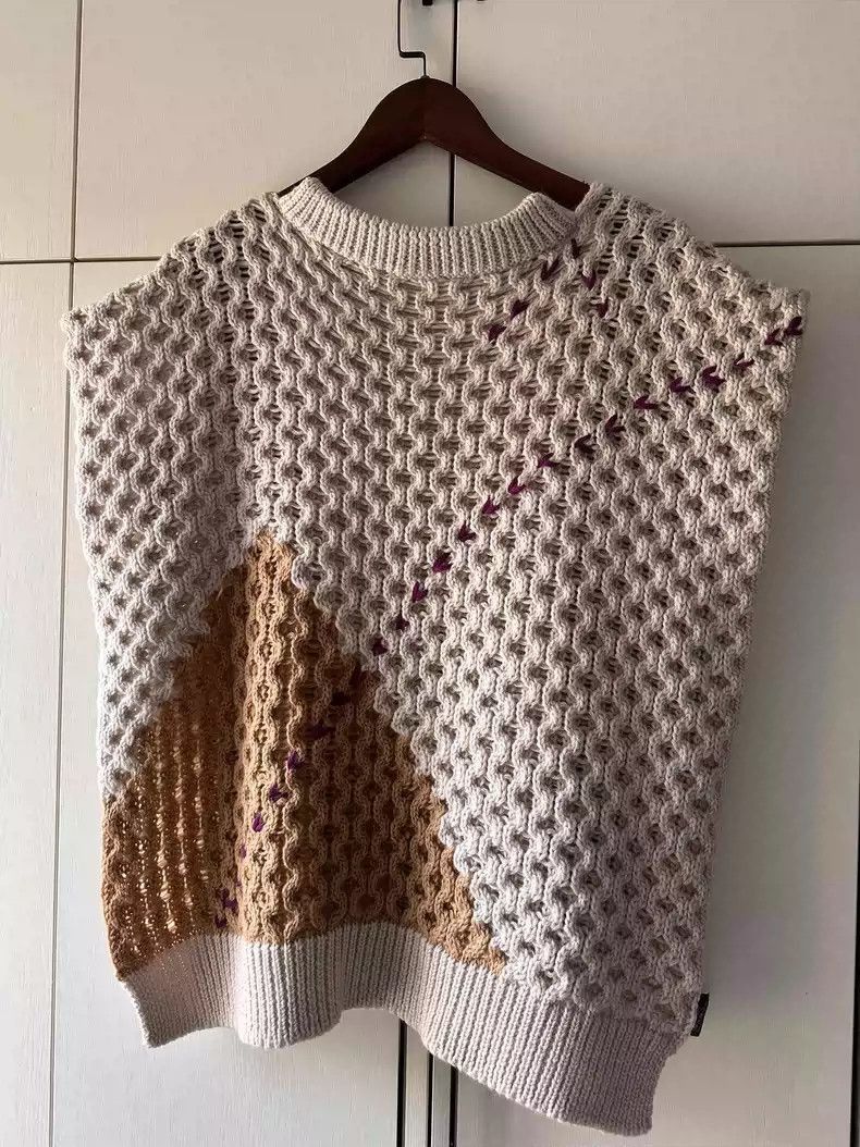 Raf Simons Raf Simons 18AW autumn and winter show scarf sweater Size US L / EU 52-54 / 3 - 1 Thumbnail